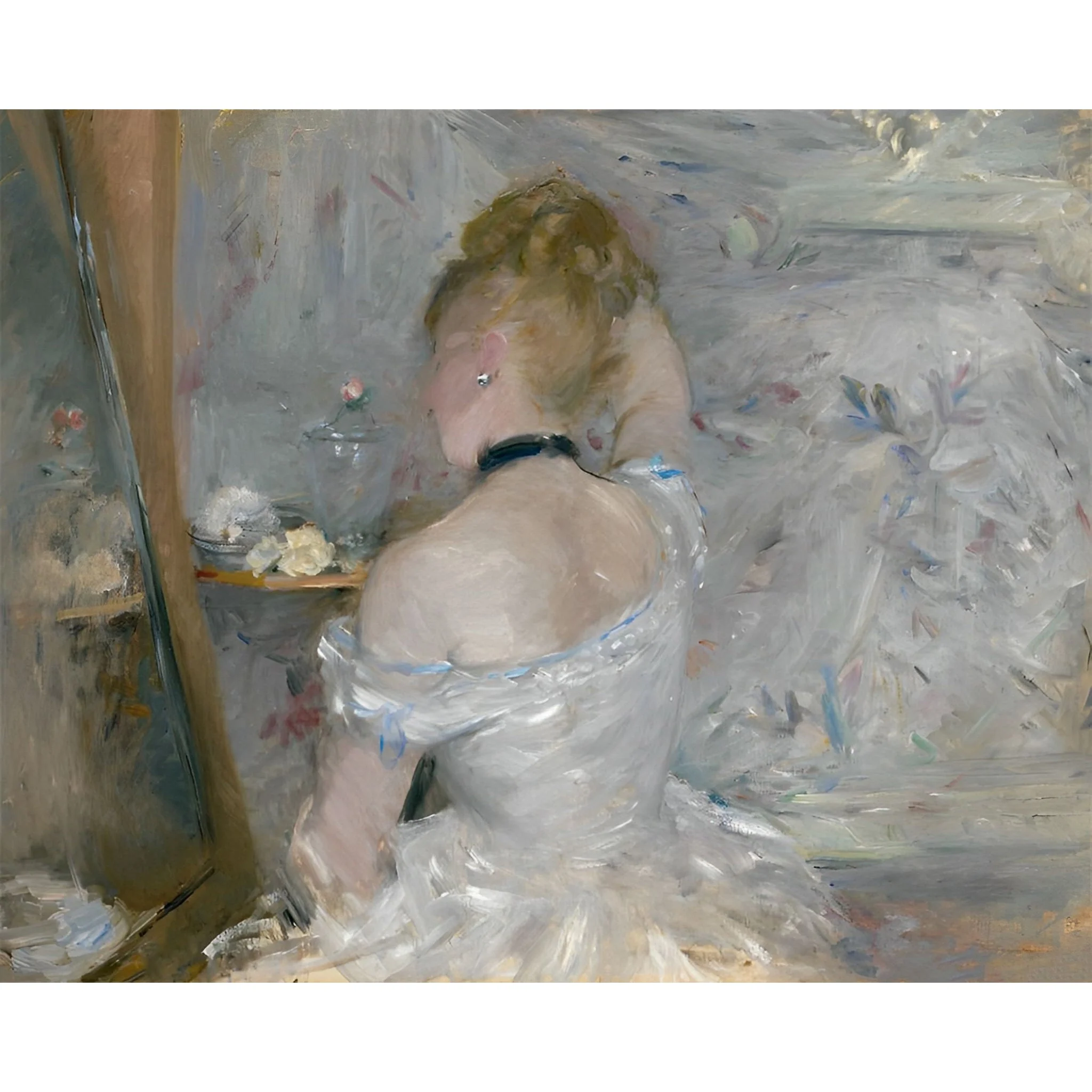Woman at Her Toilette | Diamond Painting - Image 2