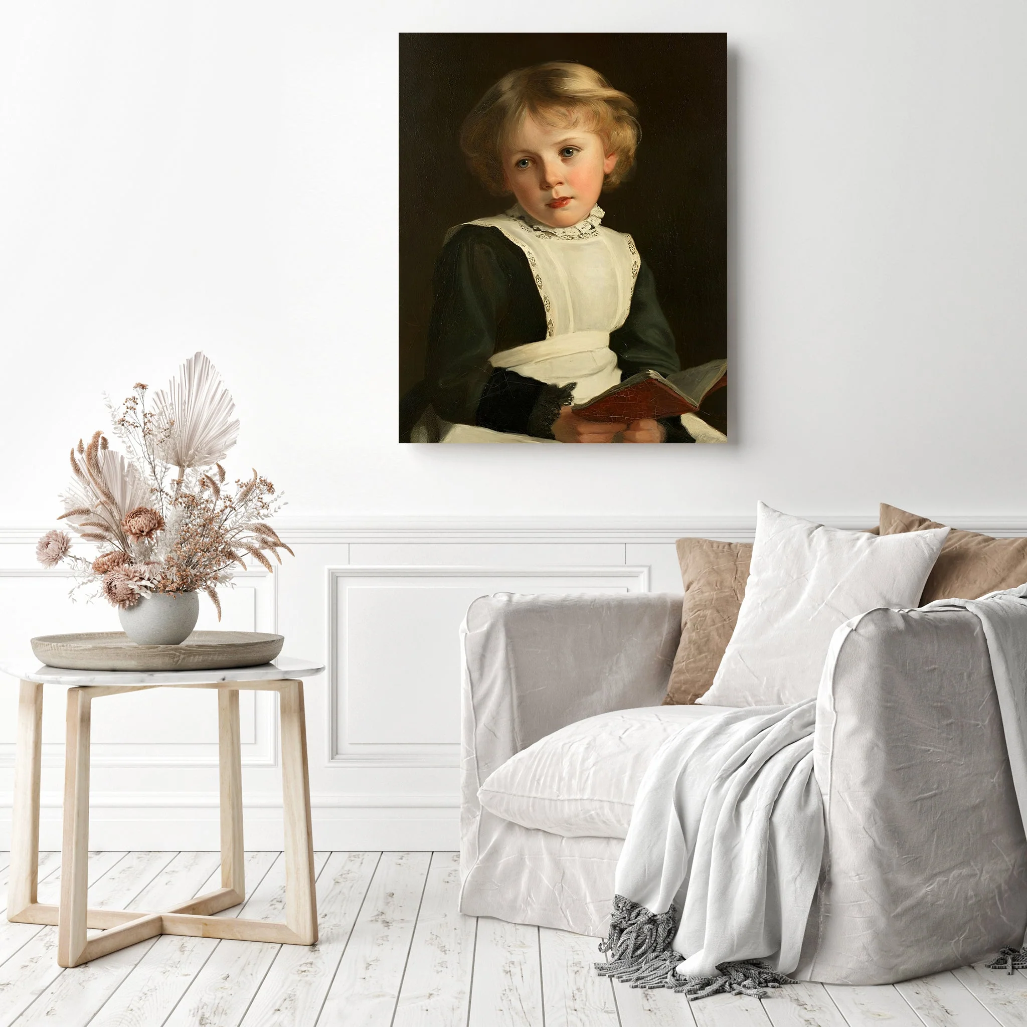 A Pause from Reading | Diamond Painting - Image 3