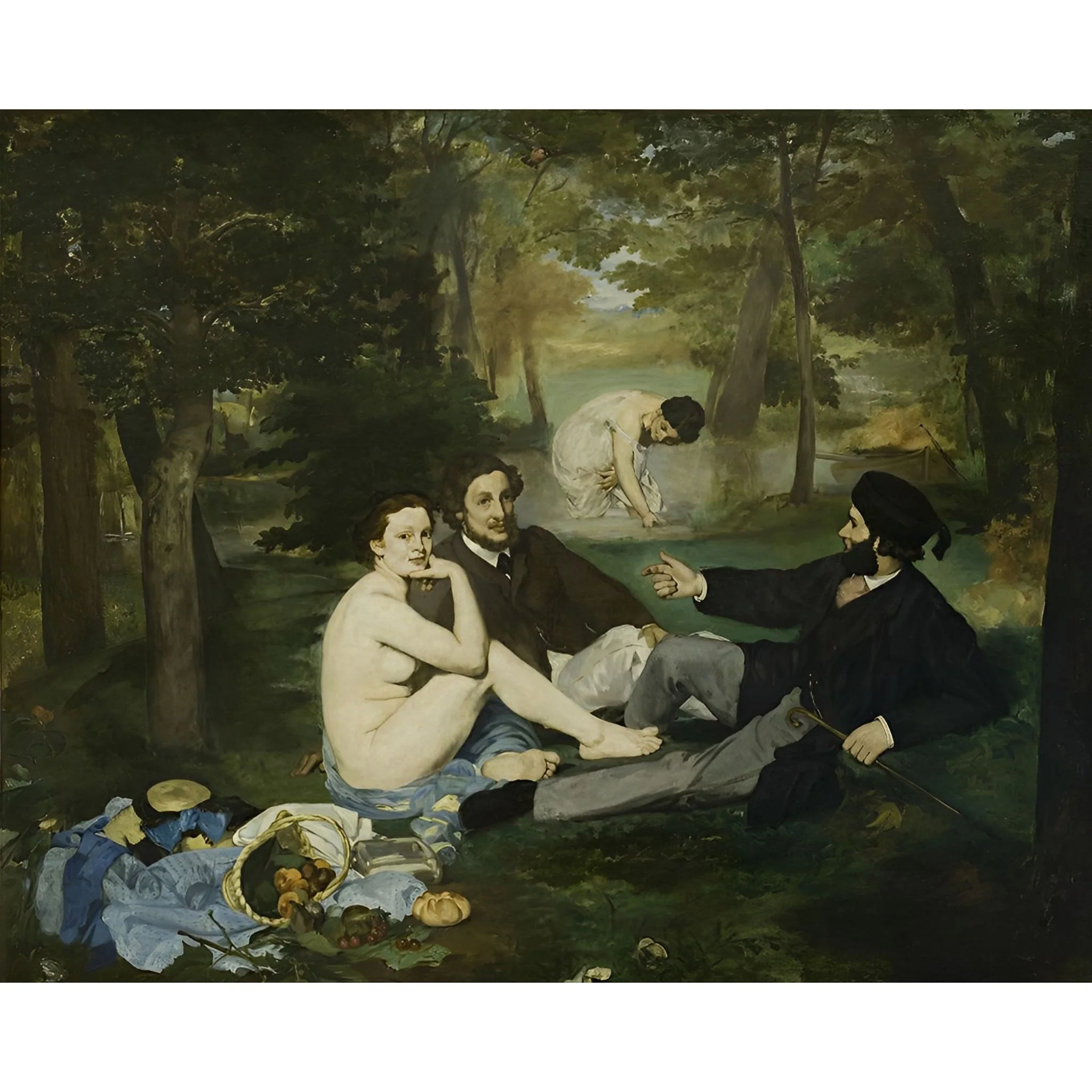 Luncheon in the Grass | Diamond Painting - Image 2