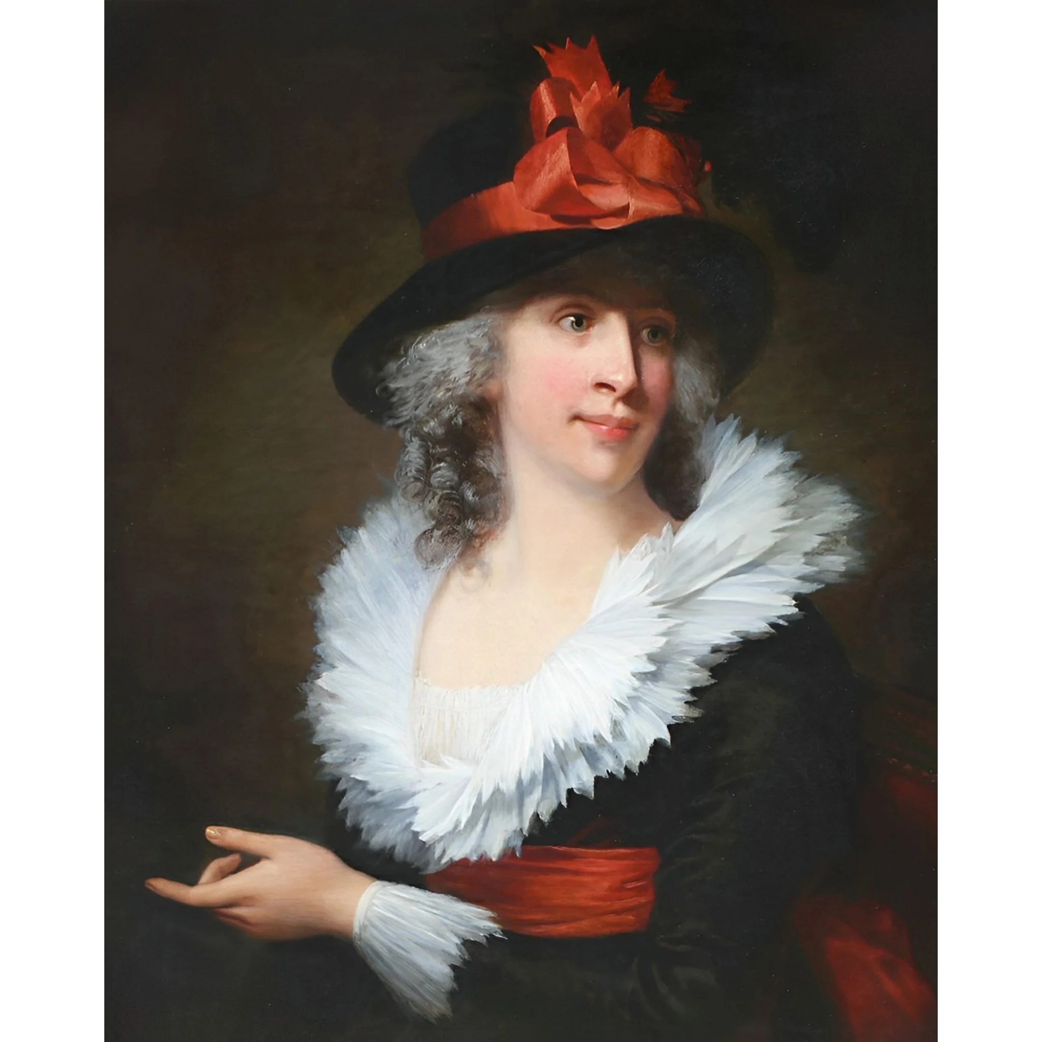 Portrait Of Young Woman | Diamond Painting - Image 2