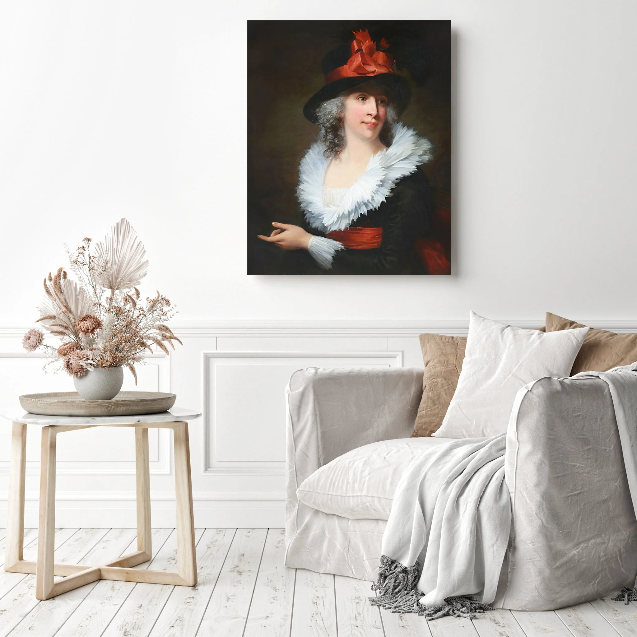 Portrait Of Young Woman | Diamond Painting - Image 3
