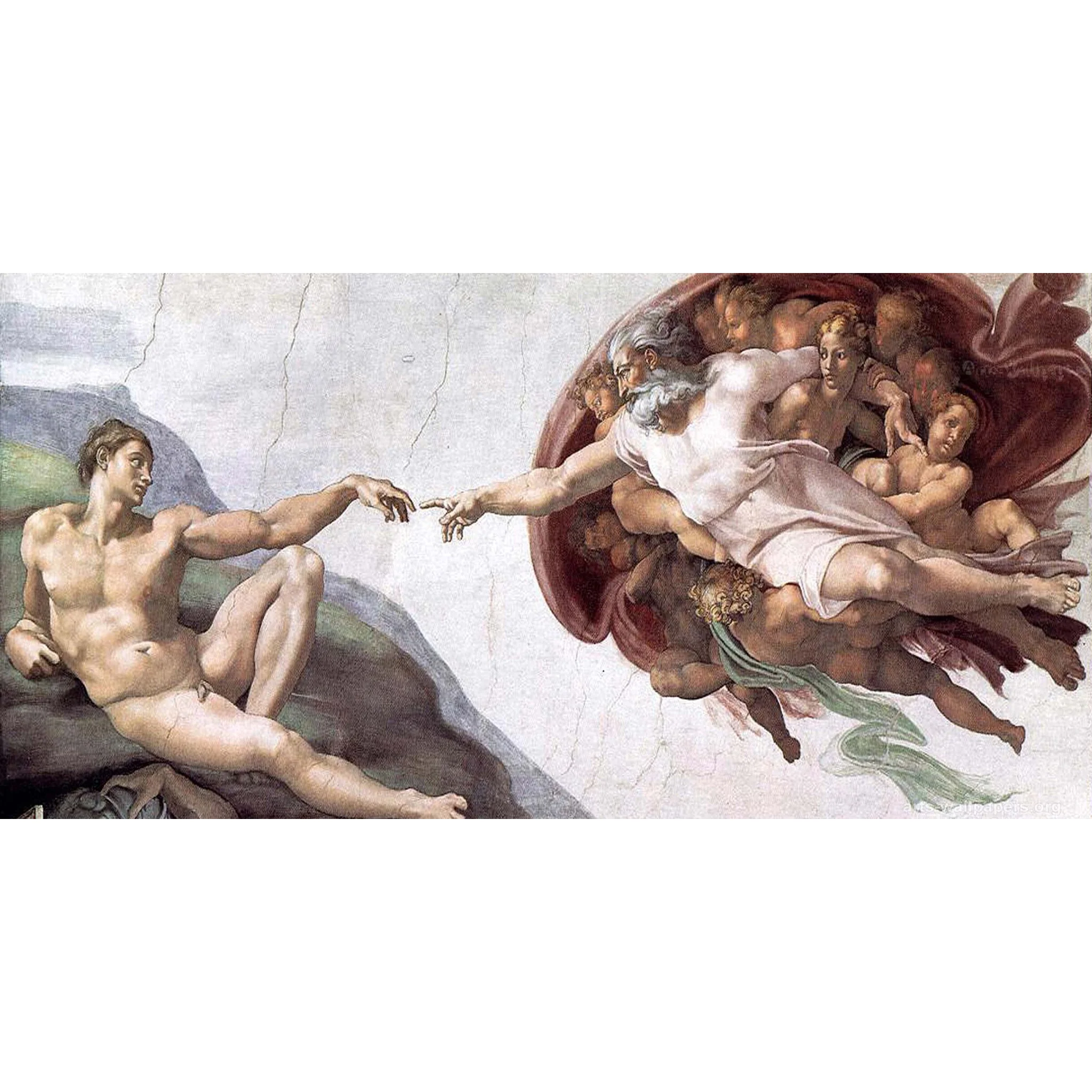 Creation of Adam | Diamond Painting - Image 2