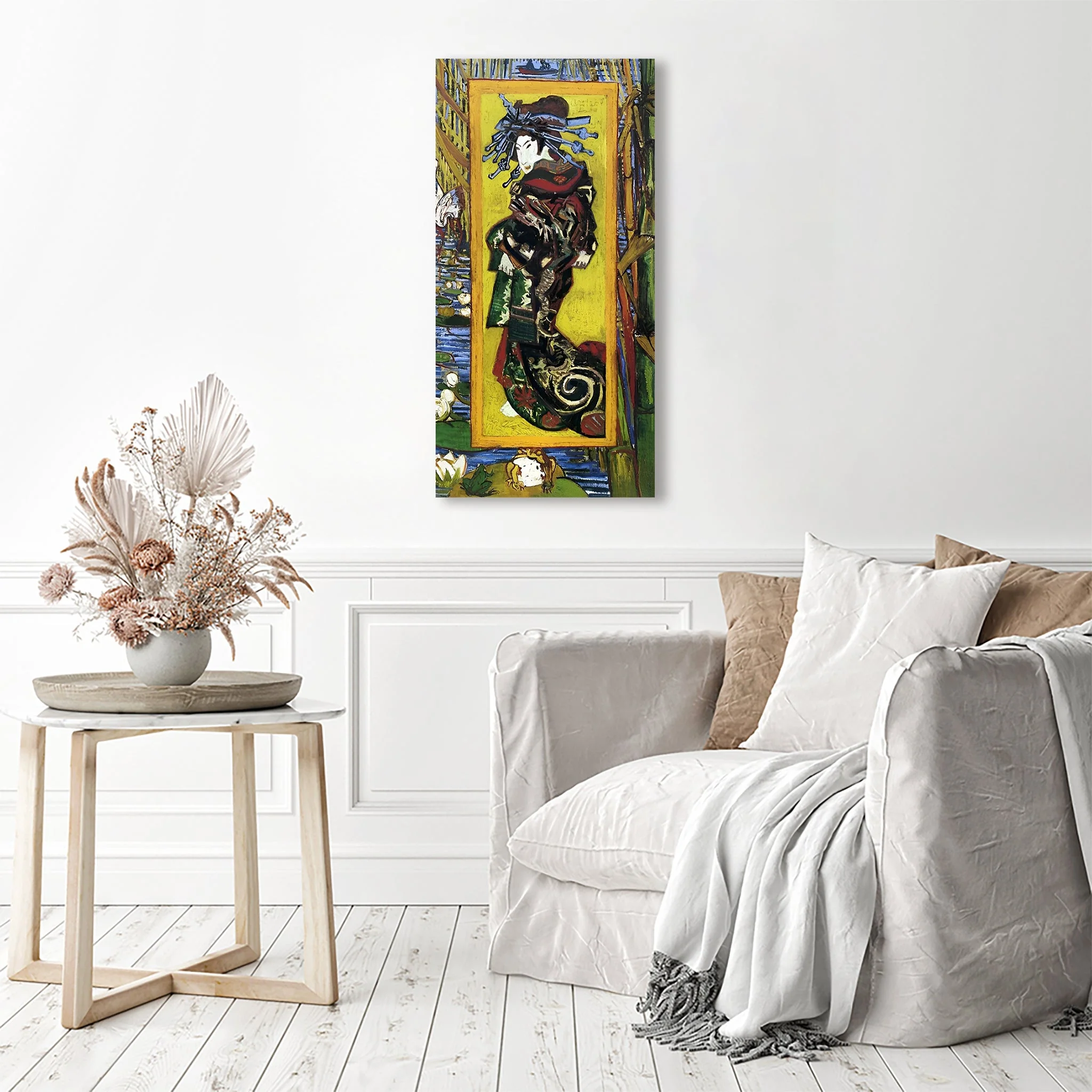 Japonaiserie Oiran - Vincent Van Gogh | Diamond Painting - Image 3
