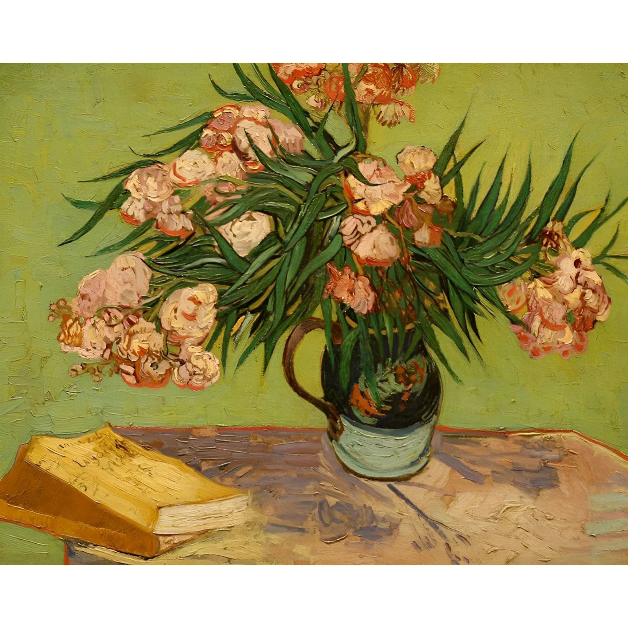Oleanders - Vincent van Gogh | Diamond Painting - Image 2