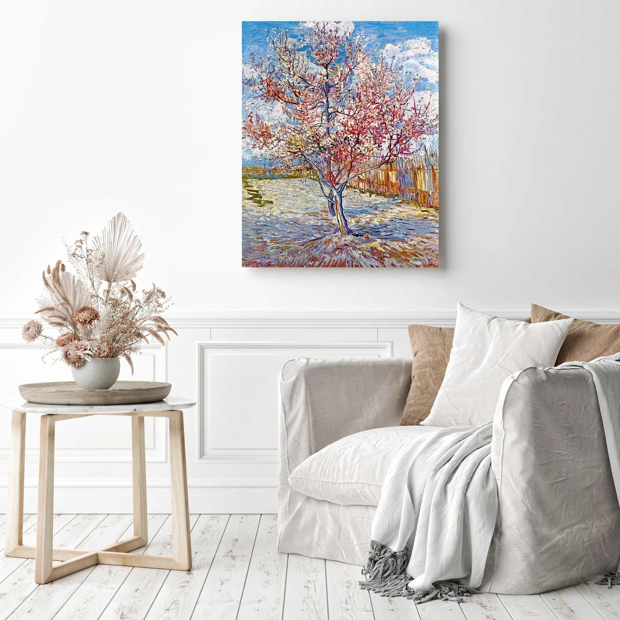 Pink Peach Trees-Vincent van Gogh | Diamond Painting - Image 3
