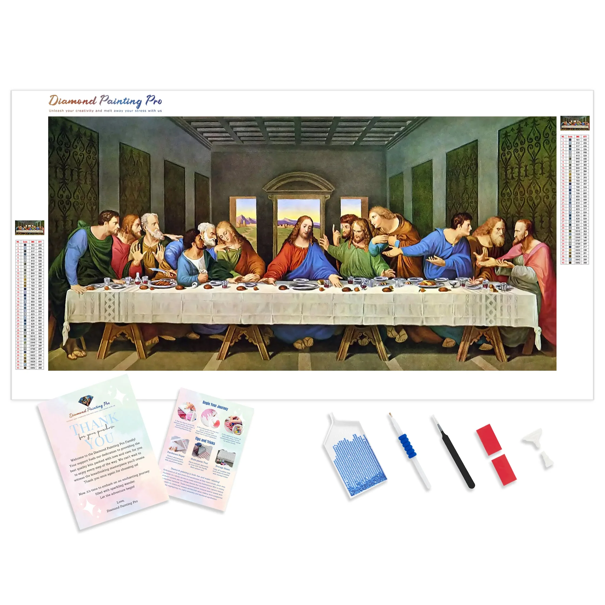 The Last Supper - Leonardo Da Vinci | Diamond Painting
