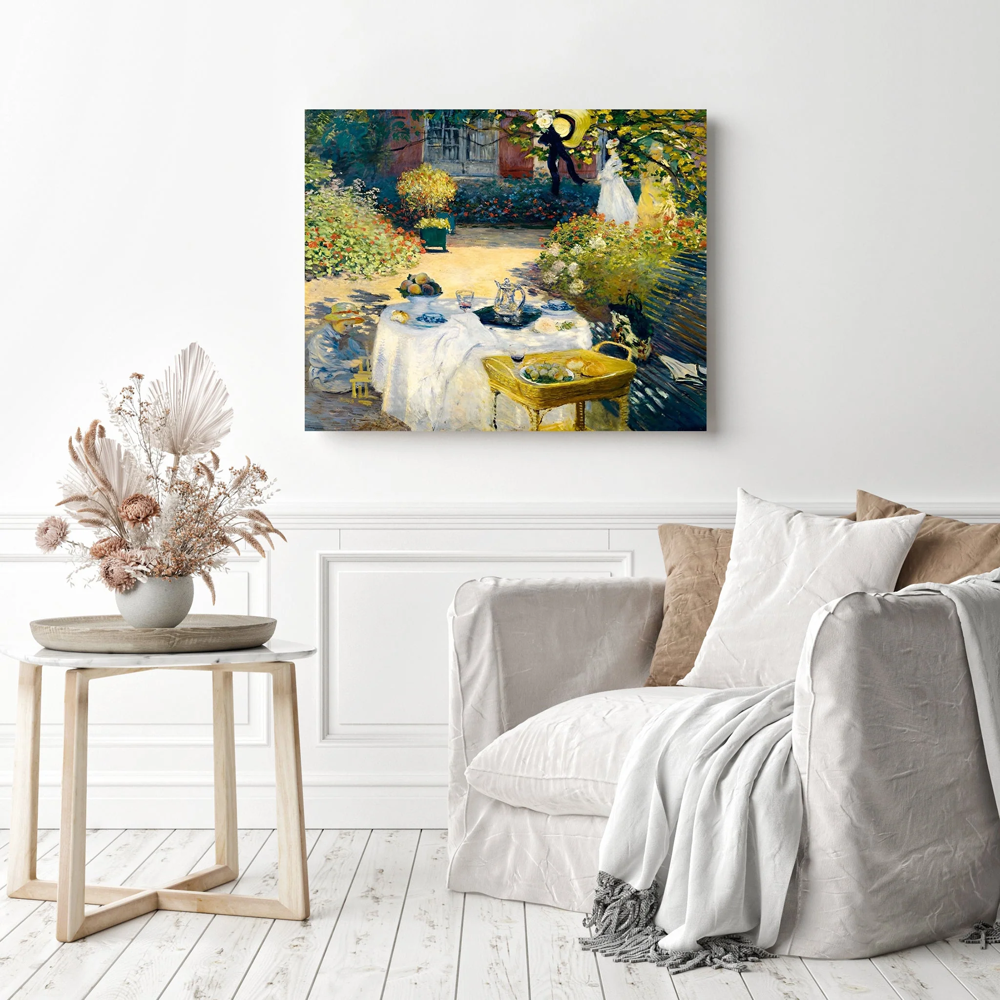 The Lunch - Claude Monet | Diamond Painting - Image 3