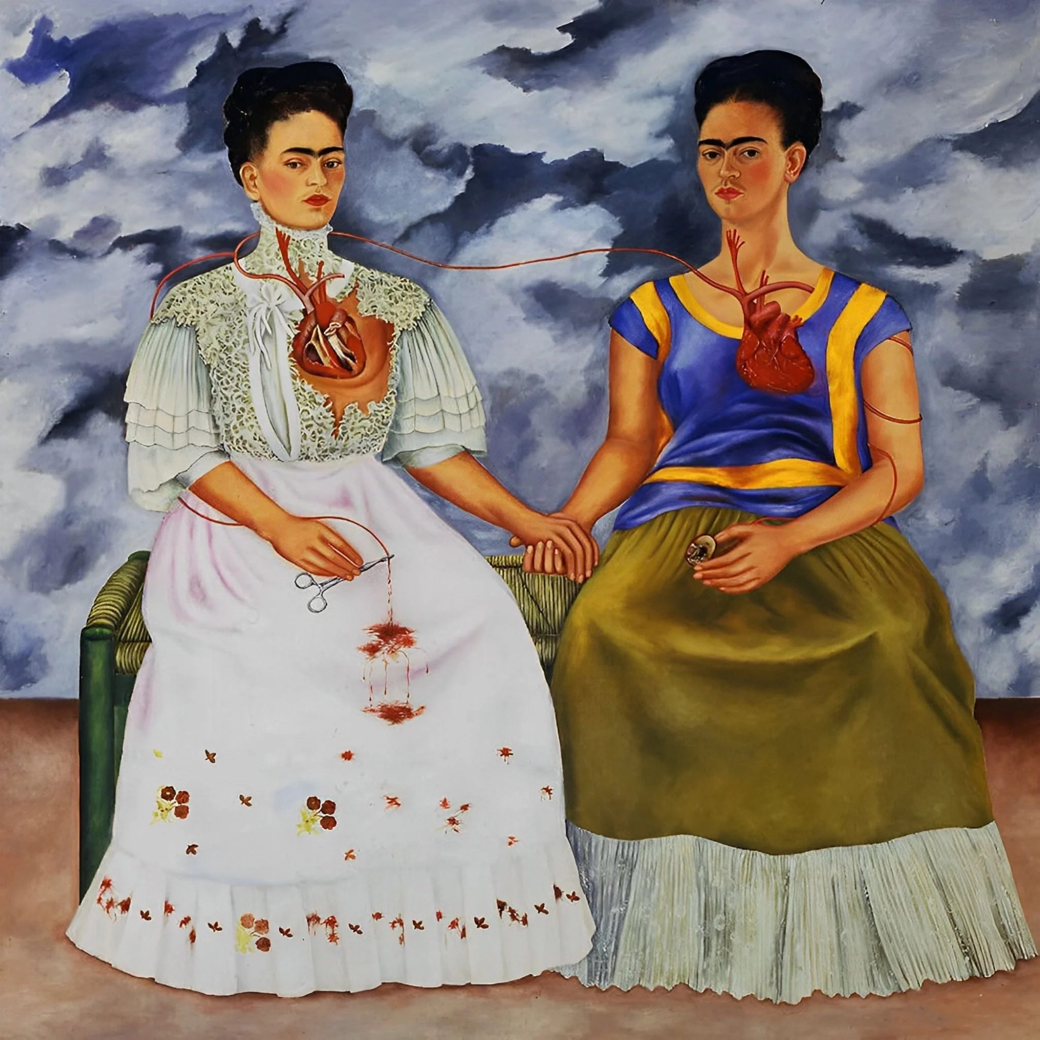 The Two Fridas - Frida Kahlo | Diamond Painting - Image 2