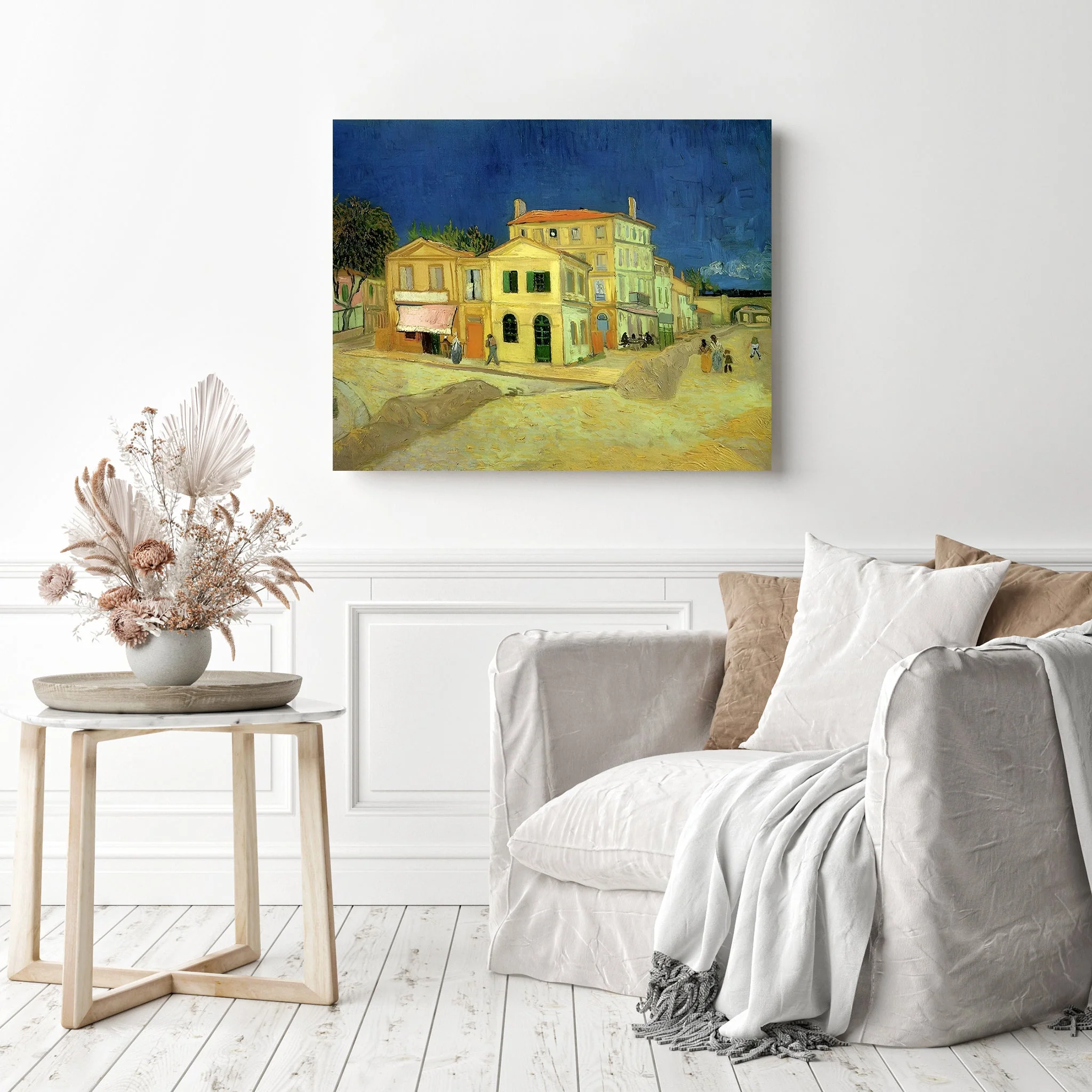 The Yellow House - Vincent van Gogh | Diamond Painting - Image 3