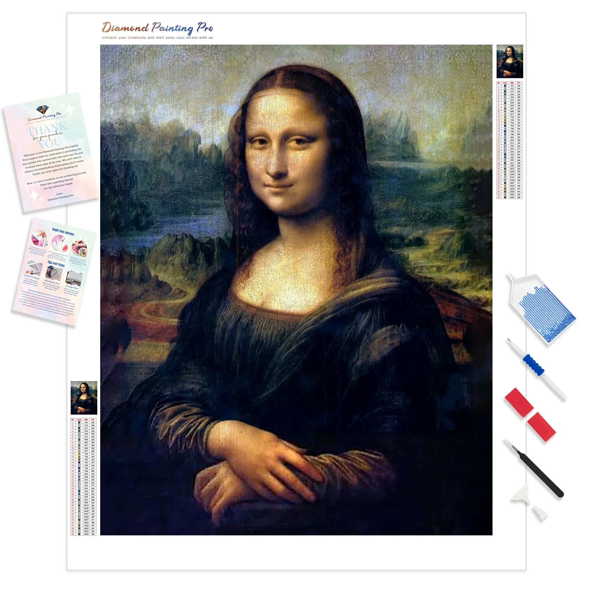 Mona Lisa | Diamond Painting
