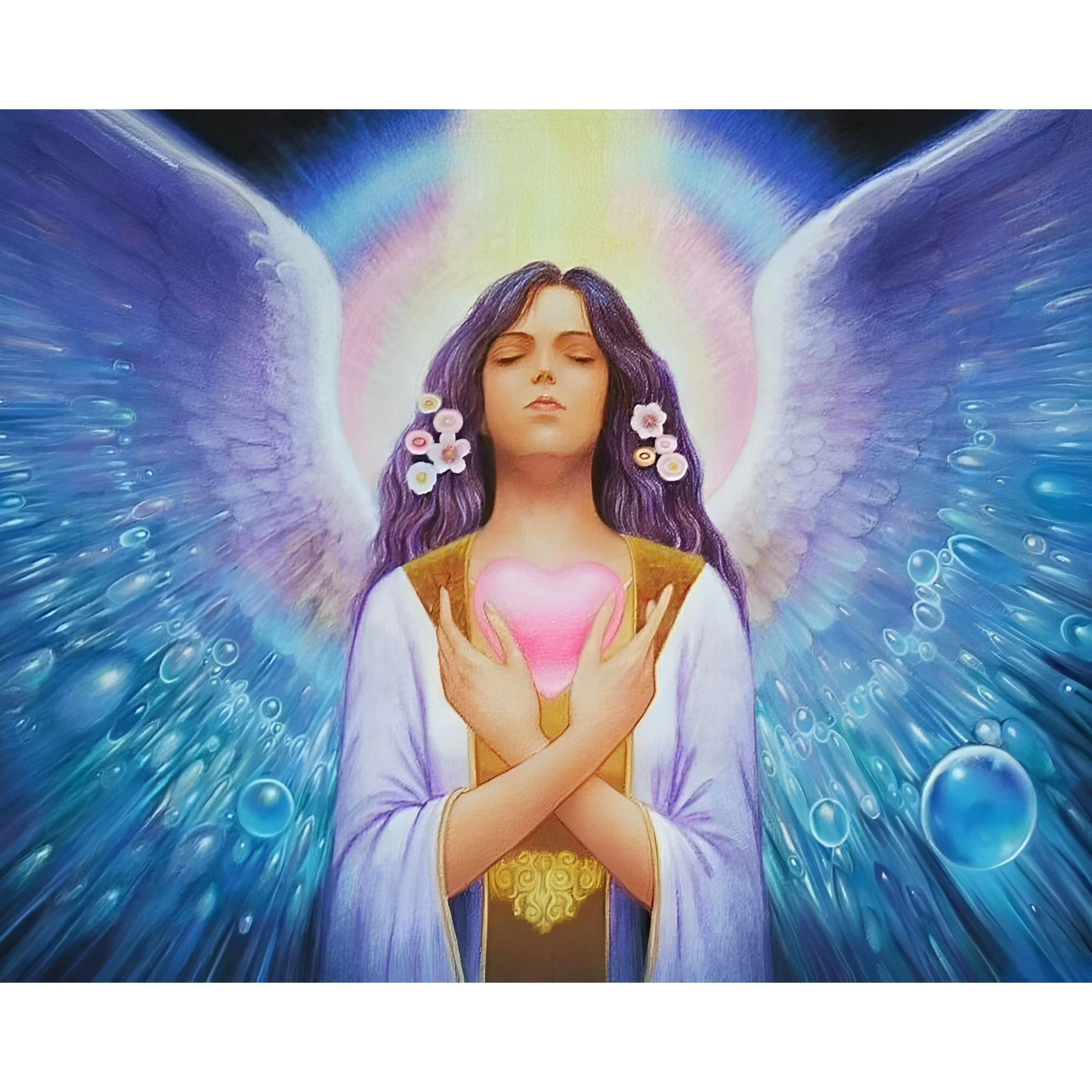 Angel's Prayer | Diamond Painting - Image 2