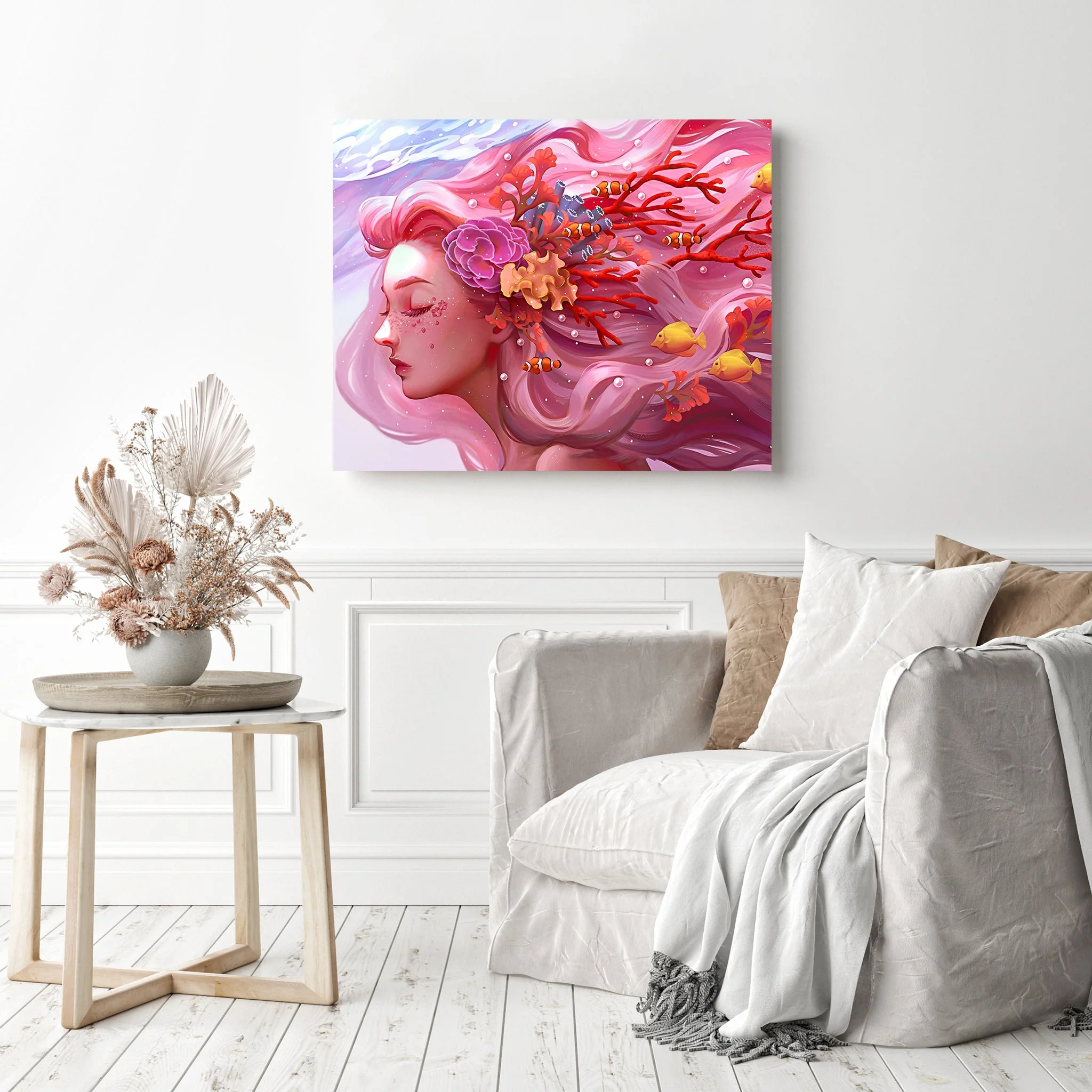 Cartoon Girl Portrait | Diamond Painting - Image 3