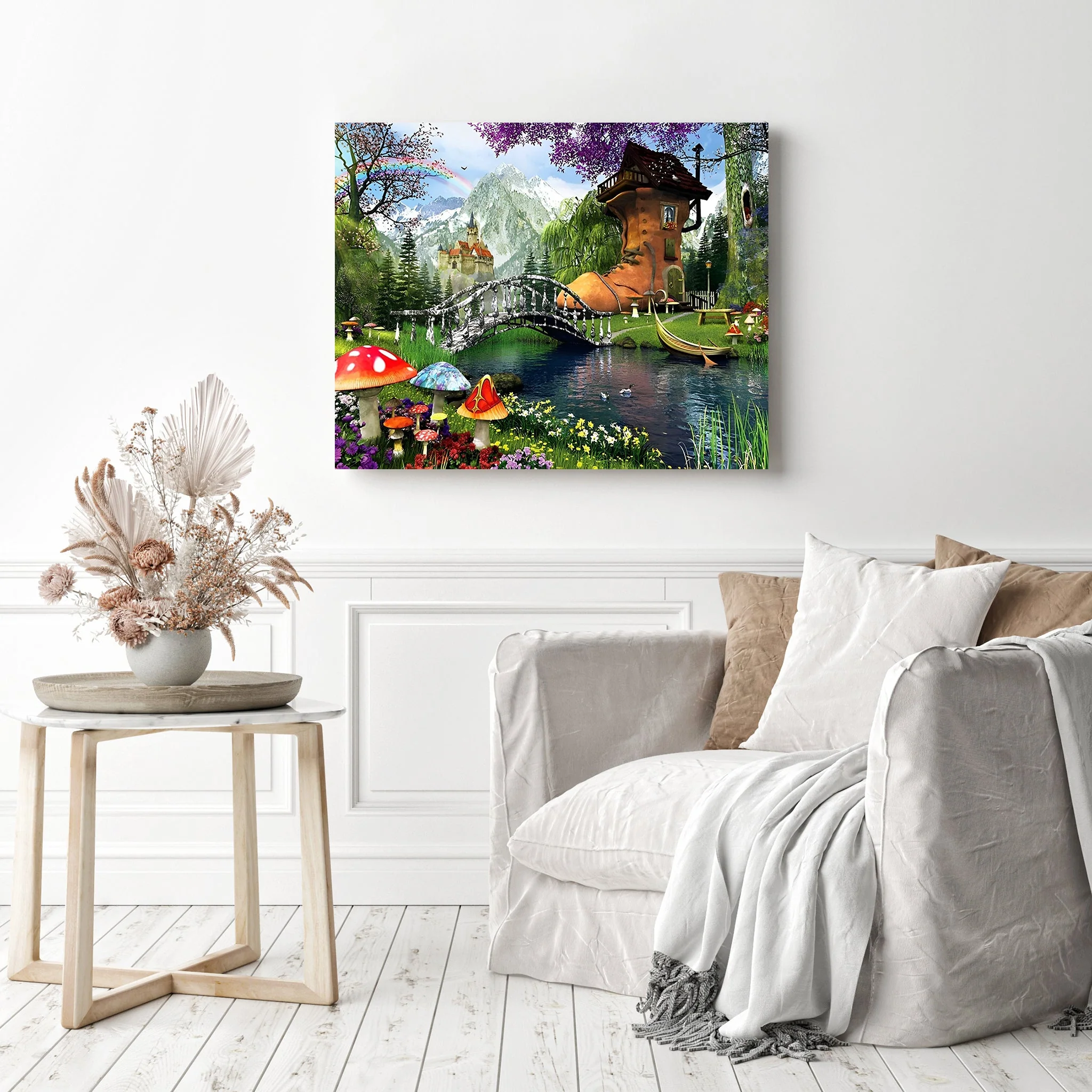 Magical Shoe House | Diamond Painting - Image 3