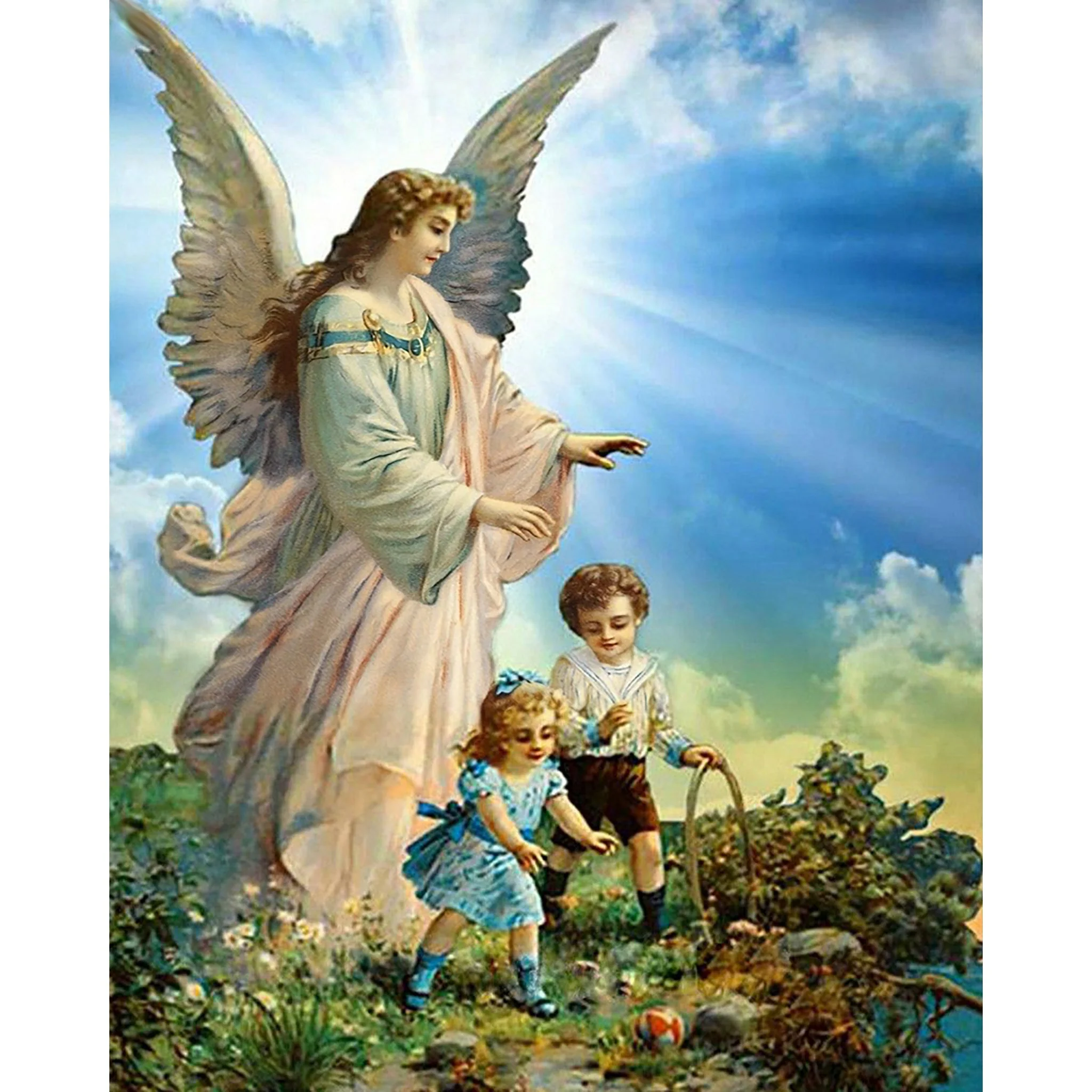 Angel Save Babys | Diamond Painting - Image 2
