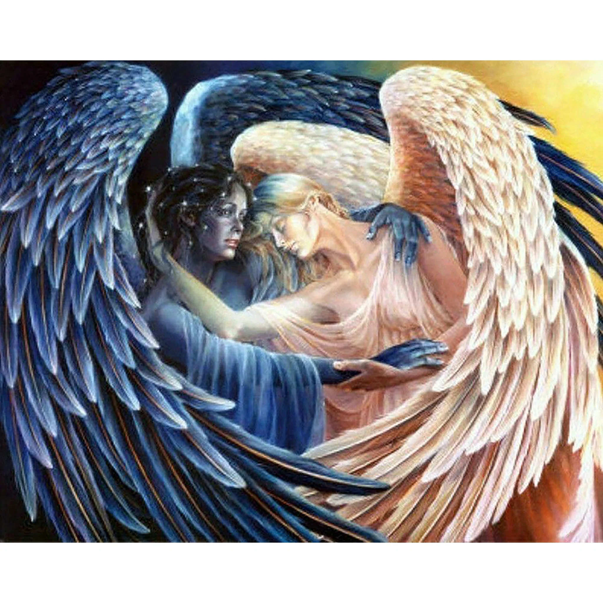 Couple Angel | Diamond Painting - Image 2