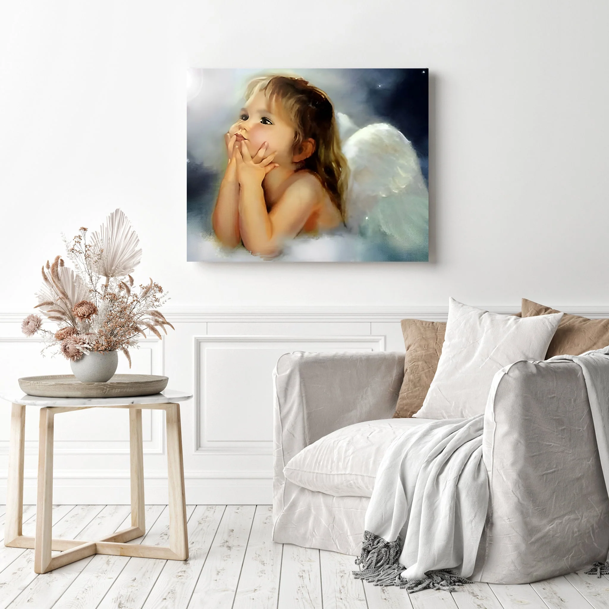 Baby Girl Angel | Diamond Painting - Image 3