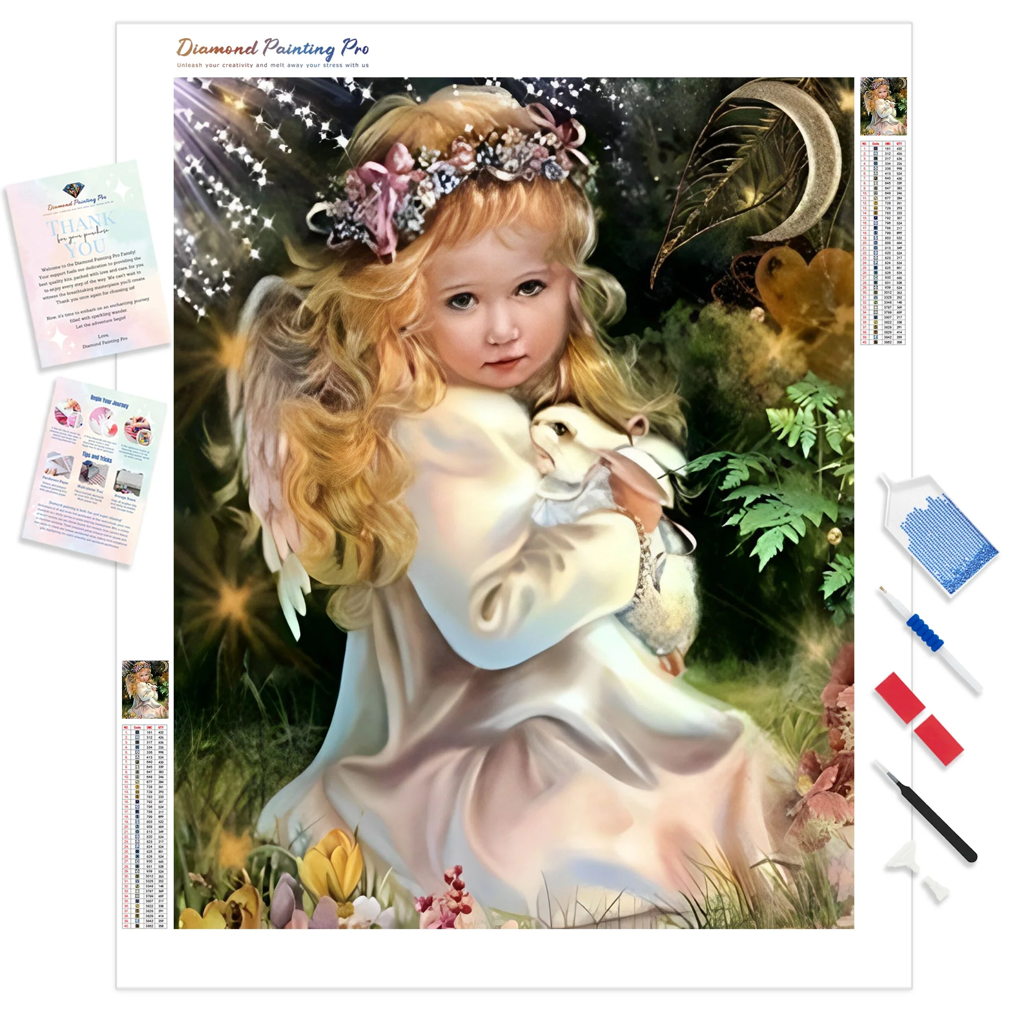 Little Angel Girl | Diamond Painting