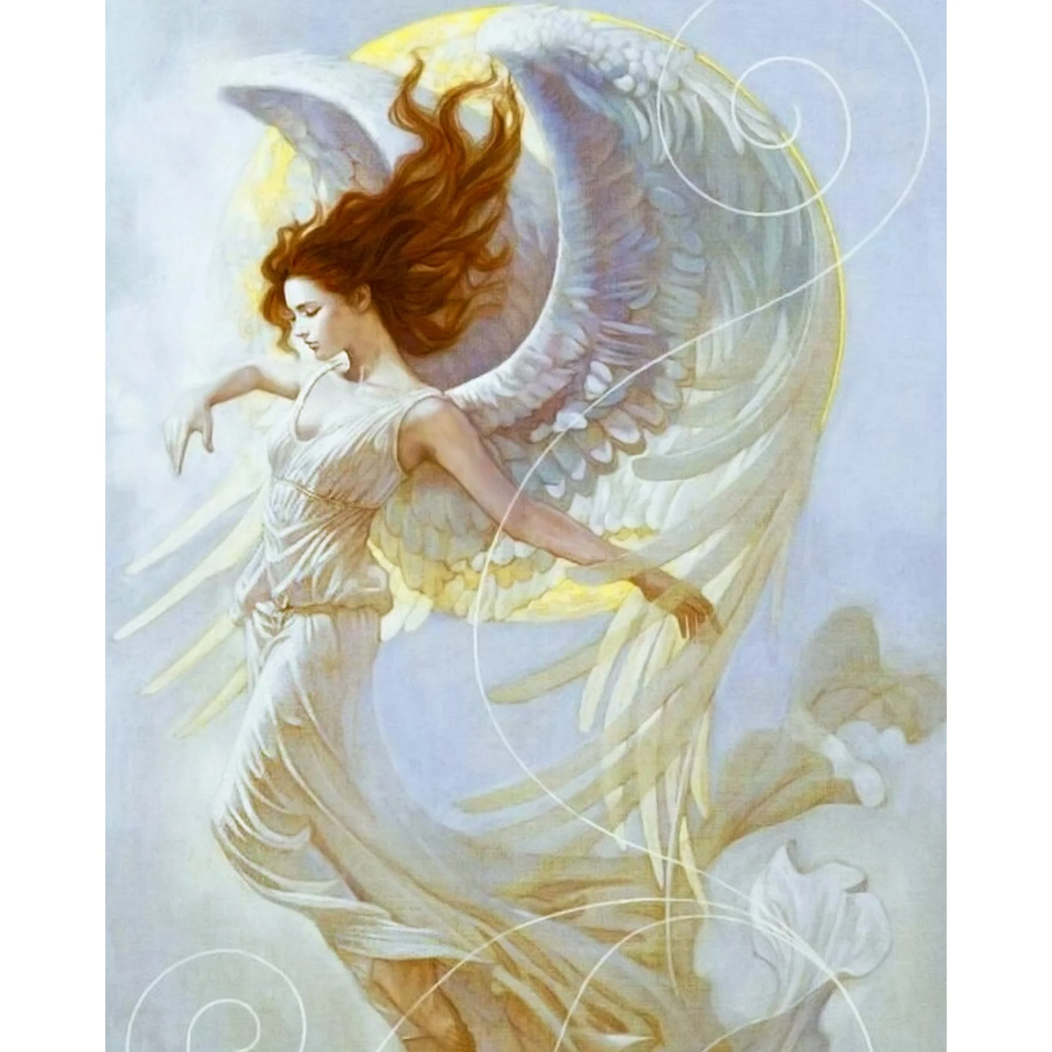 White Angel | Diamond Painting - Image 2