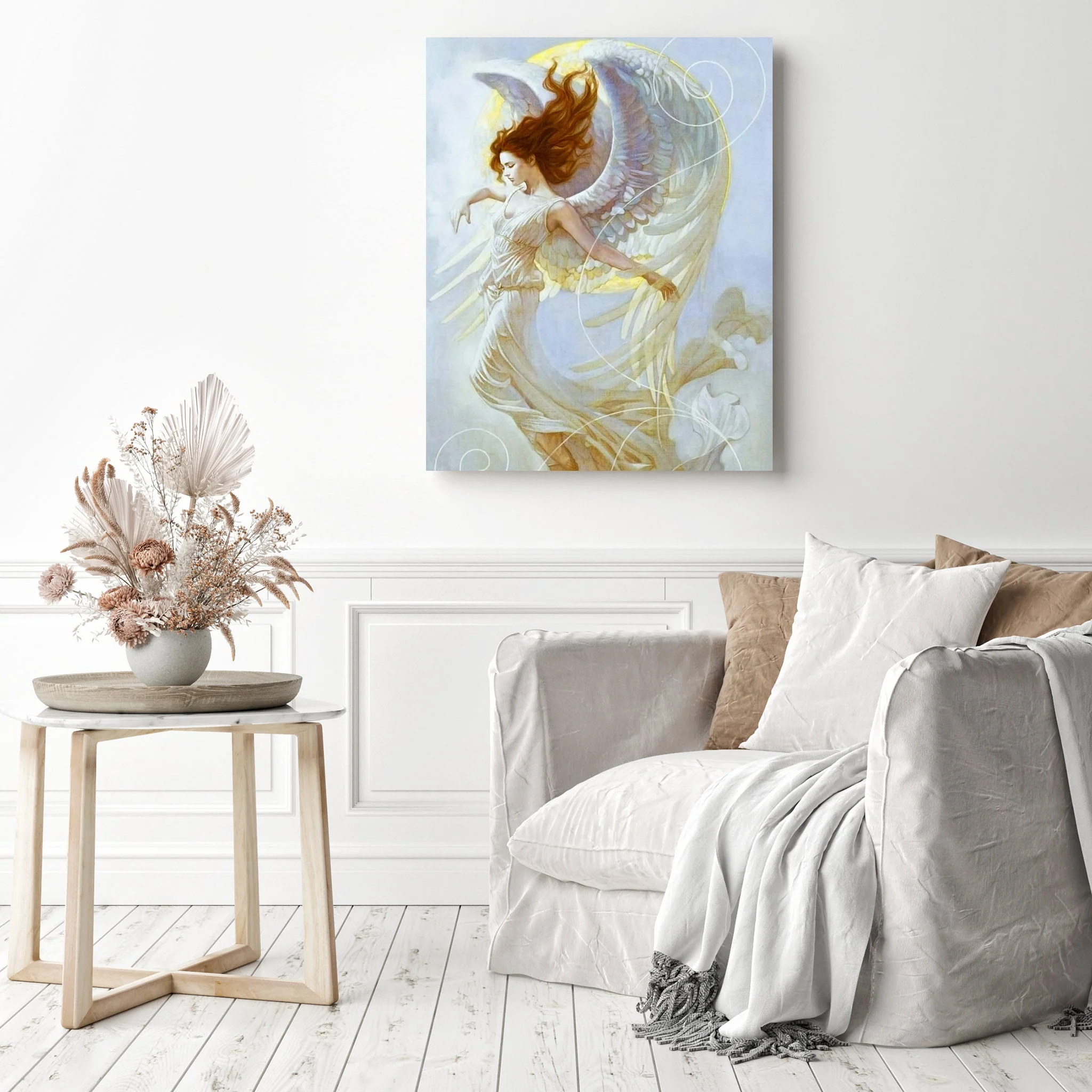 White Angel | Diamond Painting - Image 3