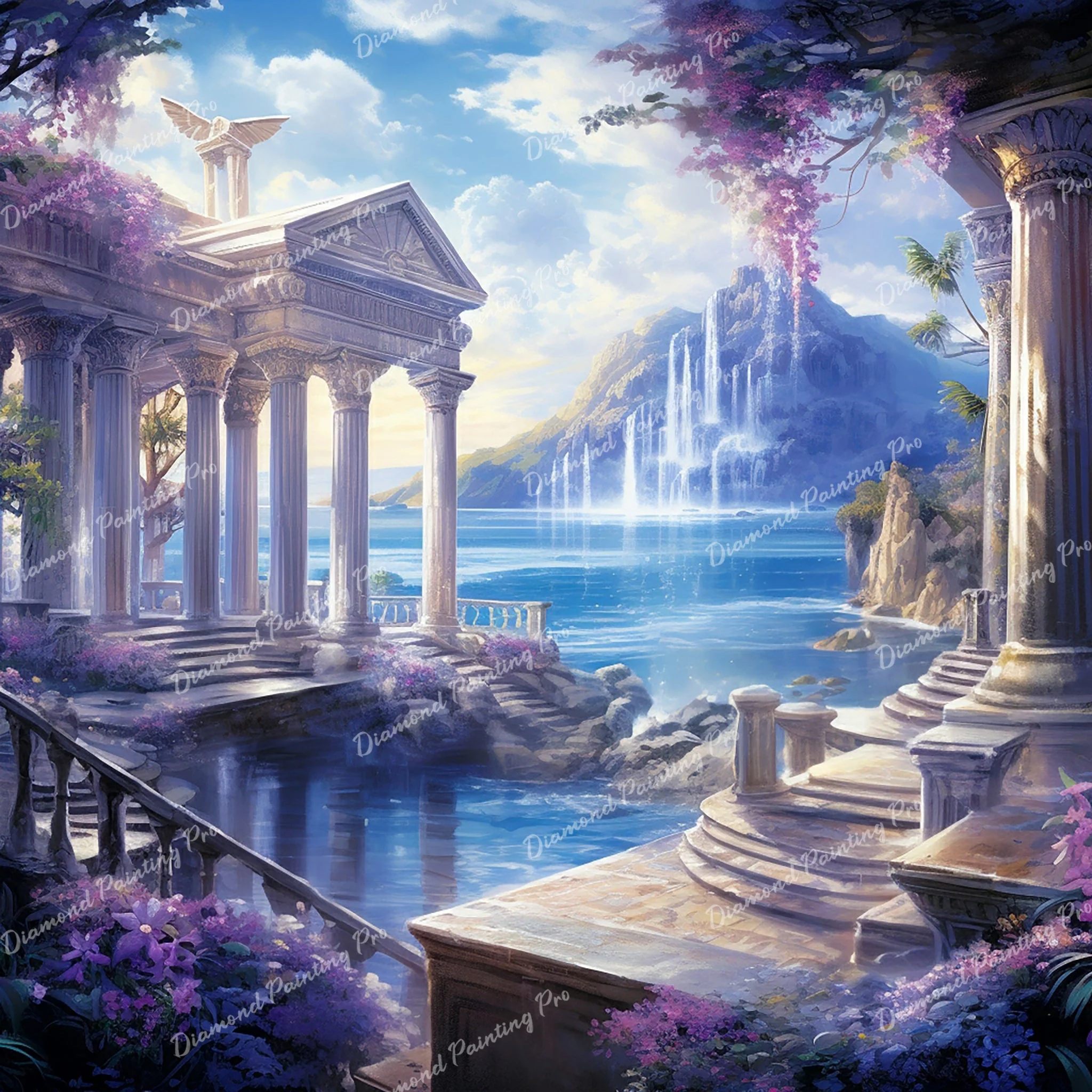 Dreamer's Paradise | Diamond Painting - Image 2