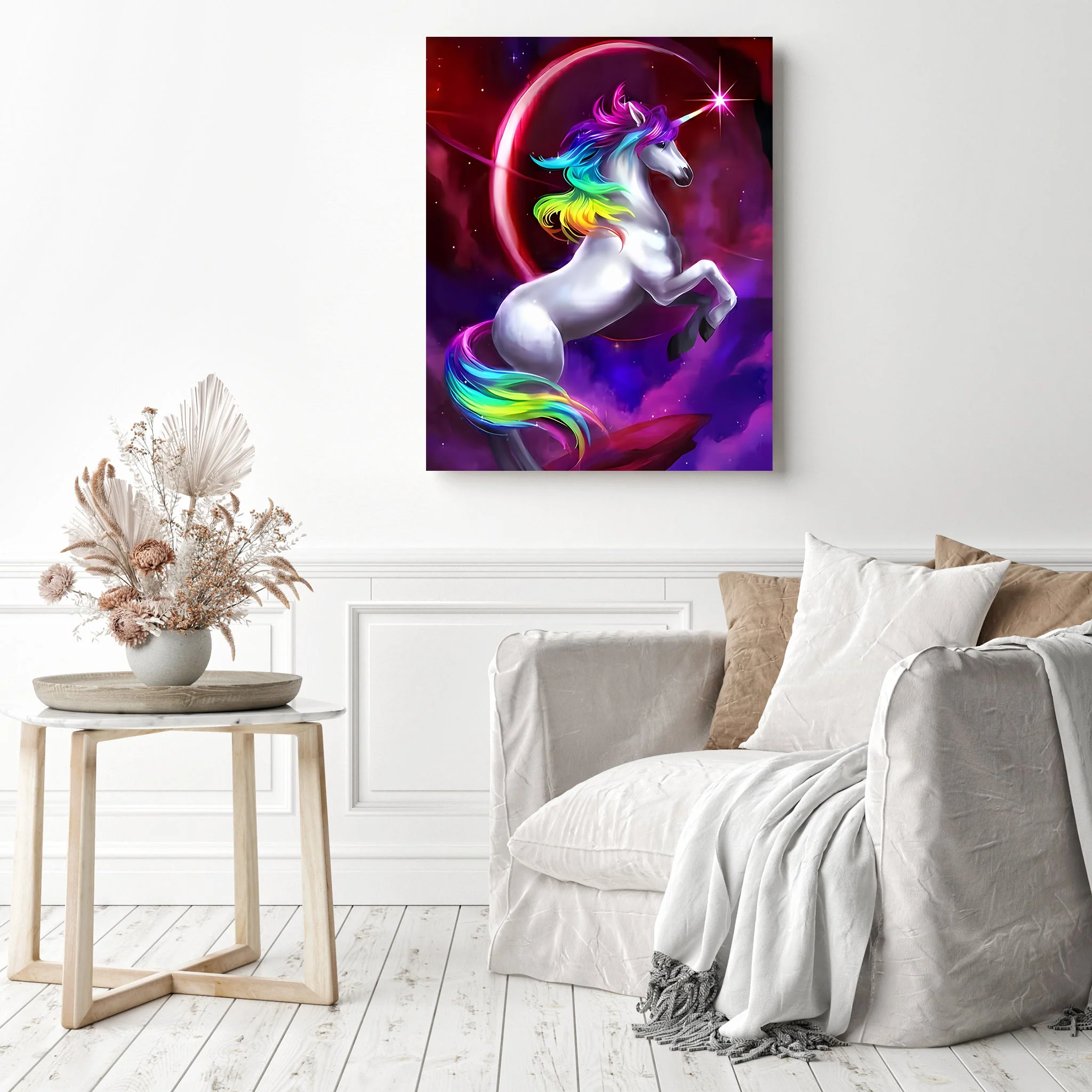 Rainbow Unicorn | Diamond Painting - Image 3
