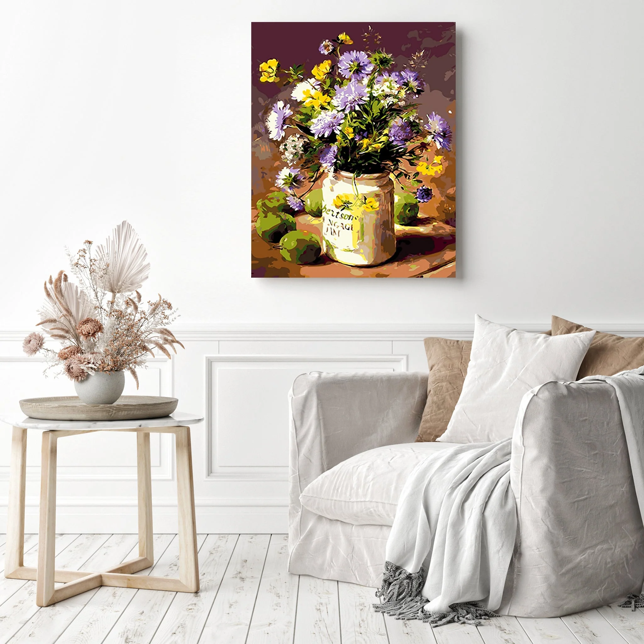 Purple Carnations | Diamond Painting - Image 3