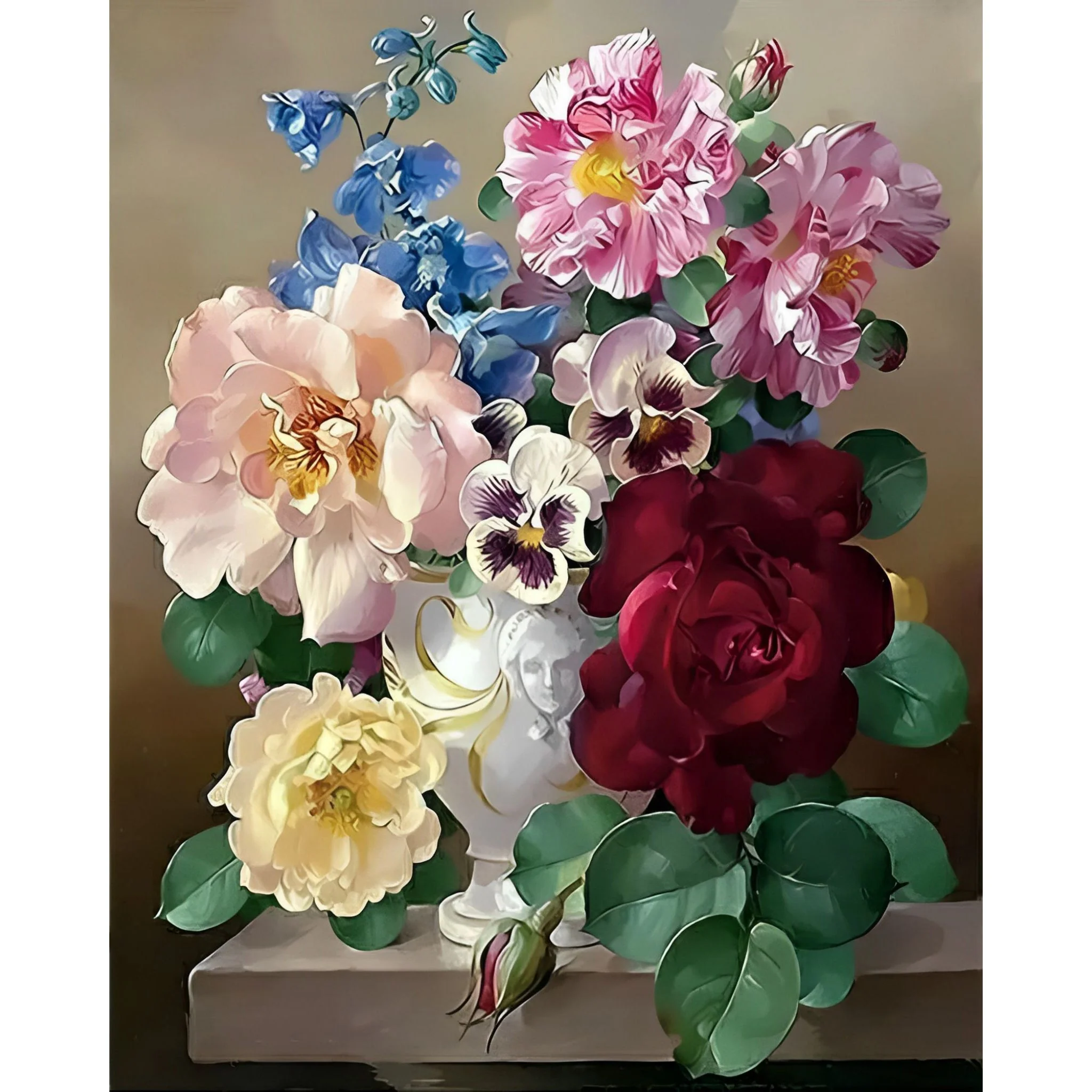 Flowers Bouquet | Diamond Painting - Image 2