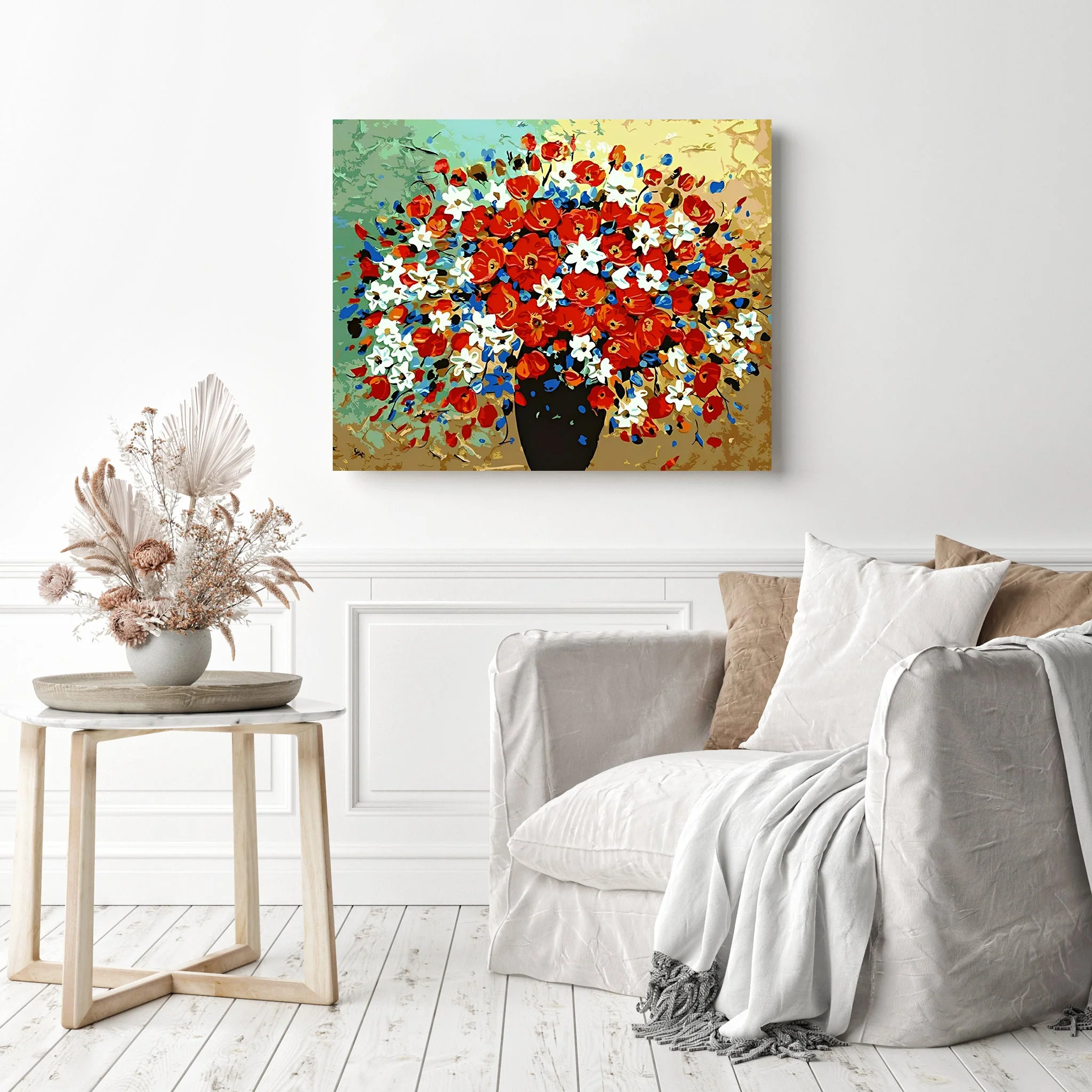 Abstract Flowers | Diamond Painting - Image 3