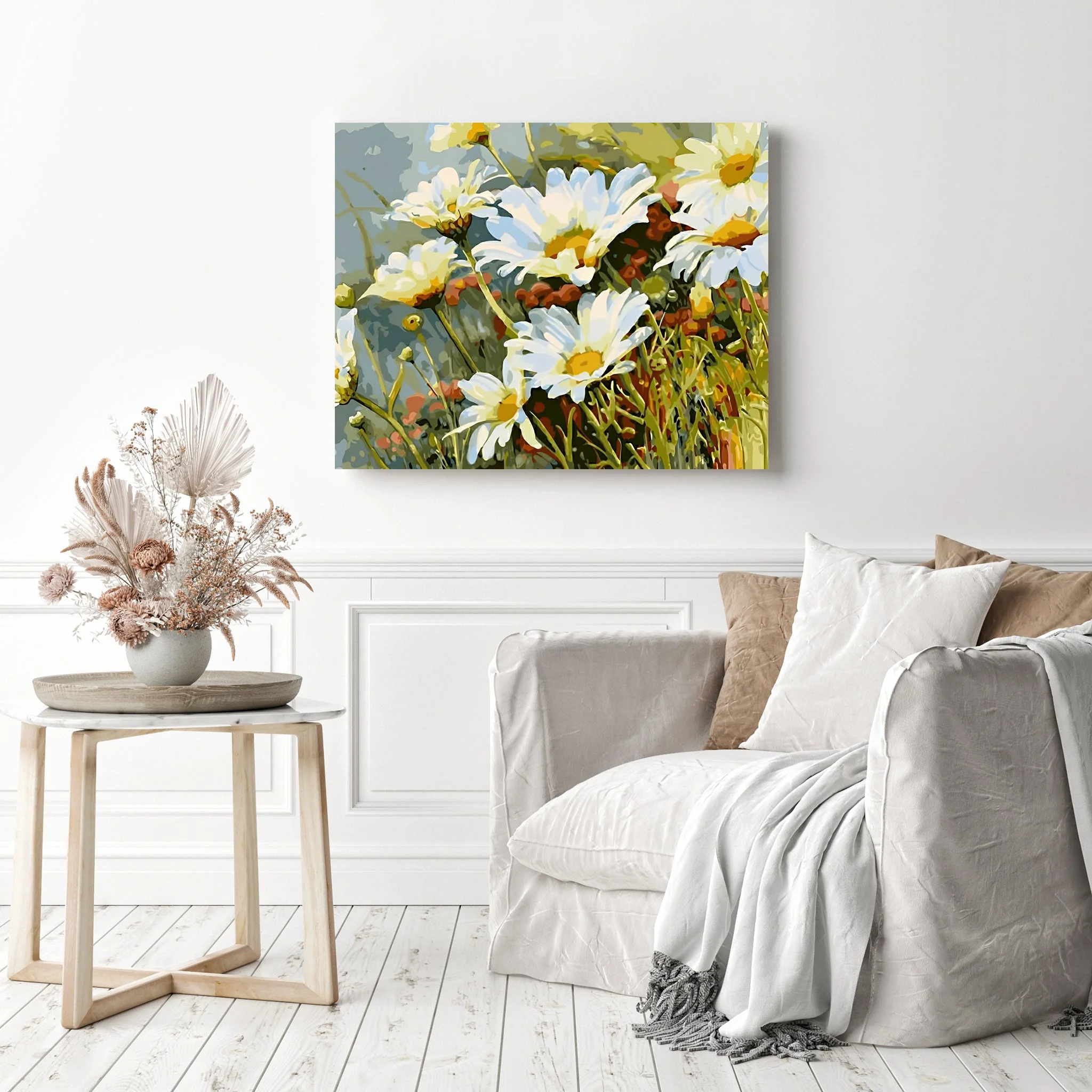 Wild Daisies | Diamond Painting - Image 3