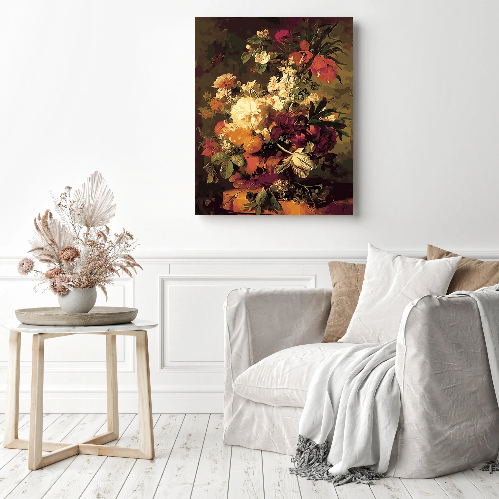 Flowers in a Vase - Jan Van Huysum | Diamond Painting - Image 3