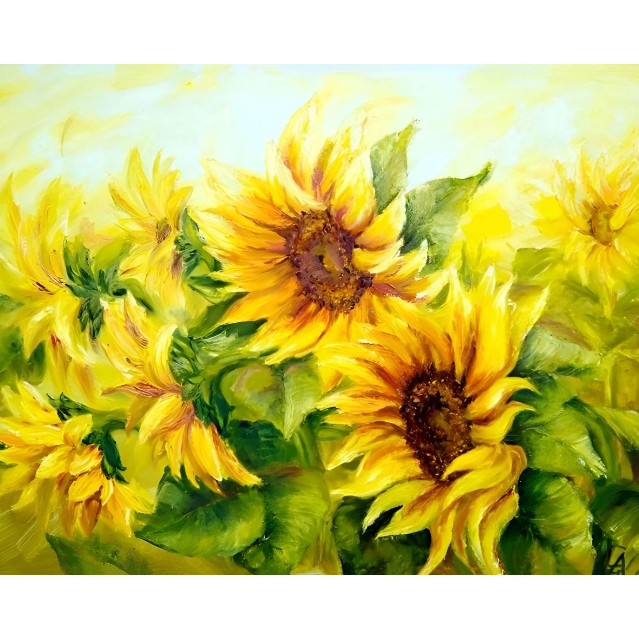 Beautiful Sunflowers | Diamond Painting - Image 2