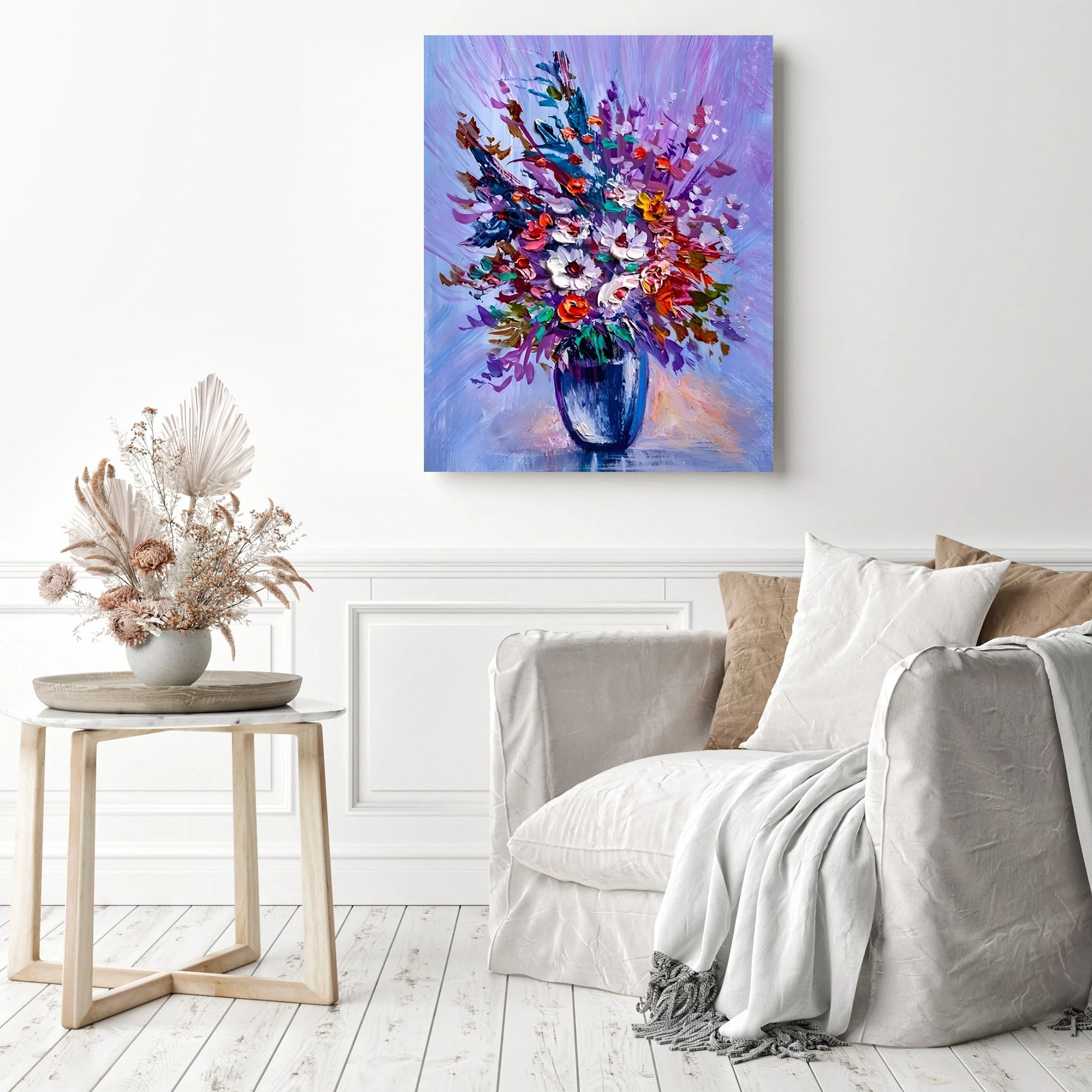 Multicolored Flowers Bouquet | Diamond Painting - Image 3