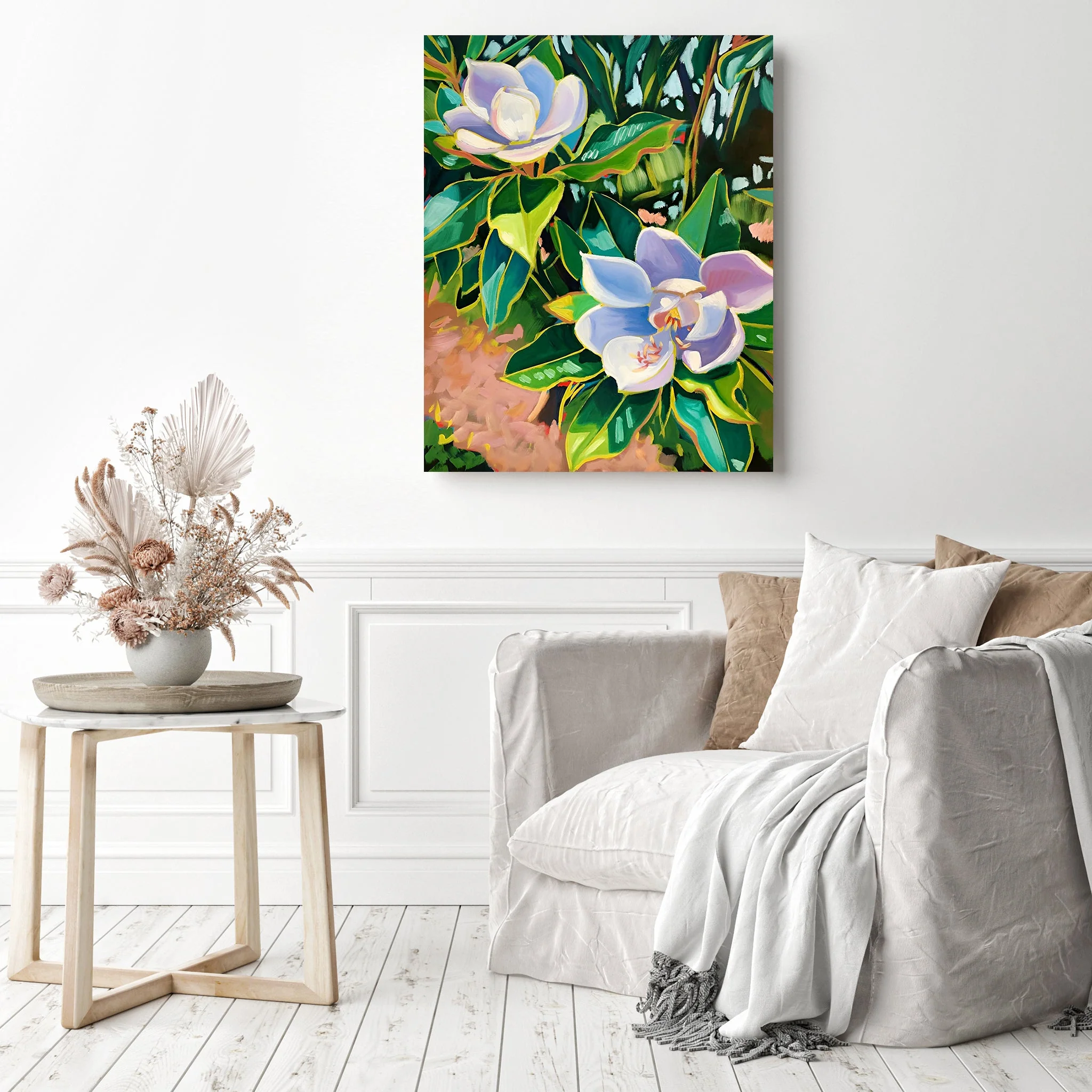 Town Lake Magnolias | Diamond Painting - Image 3
