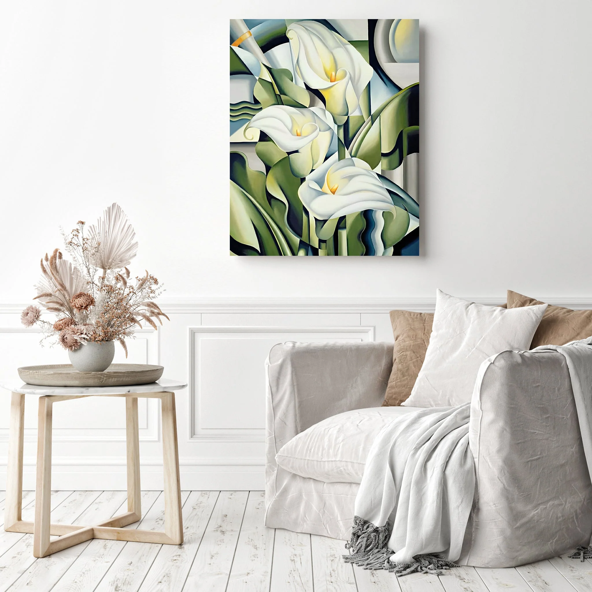 Cubist Lilies - Catherine Abel | Diamond Painting - Image 3