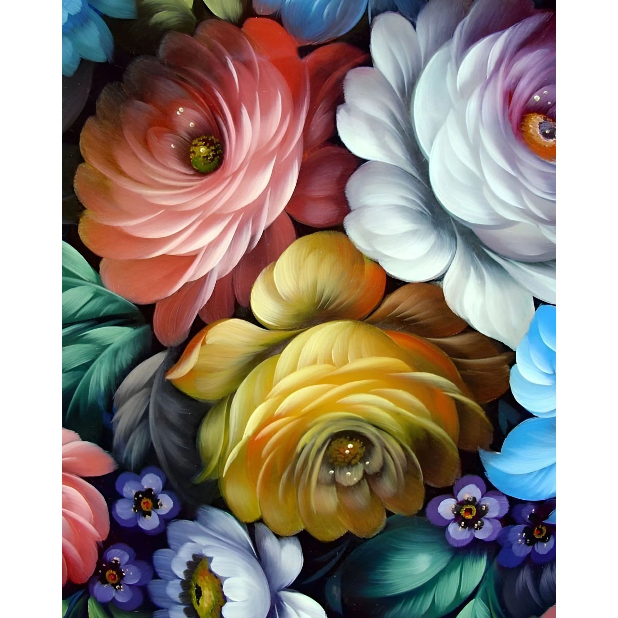 Floral Art | Diamond Painting - Image 2