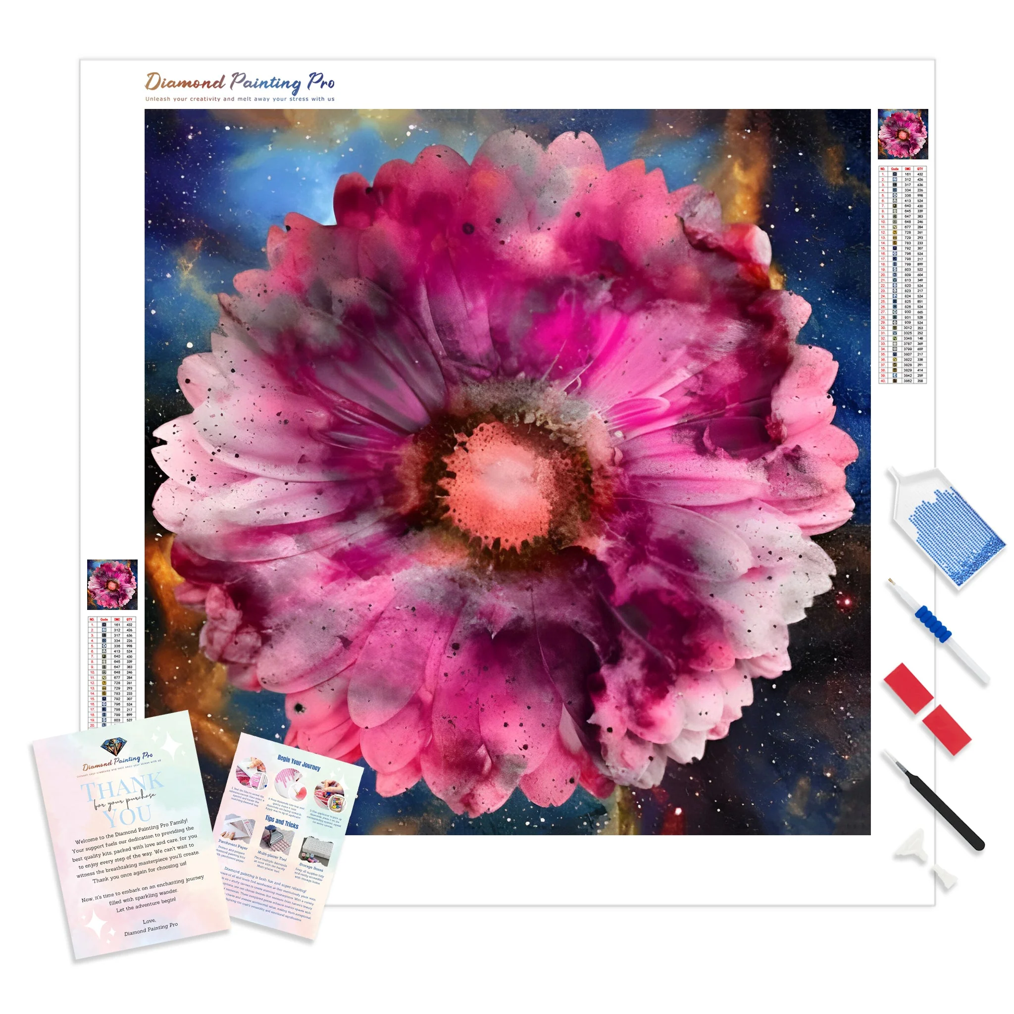 Flower Galaxy | Diamond Painting