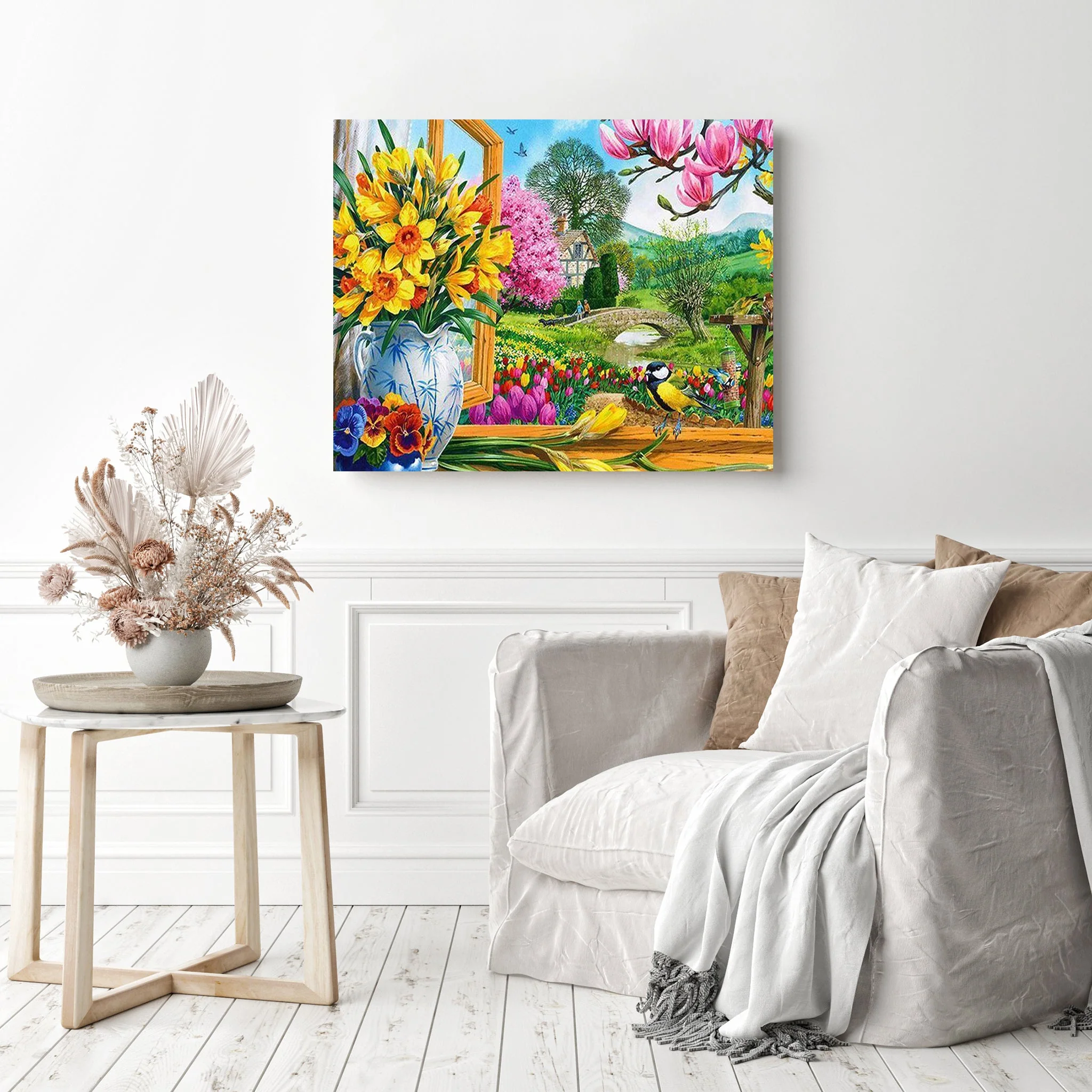 Flowers in spring | Diamond Painting - Image 3