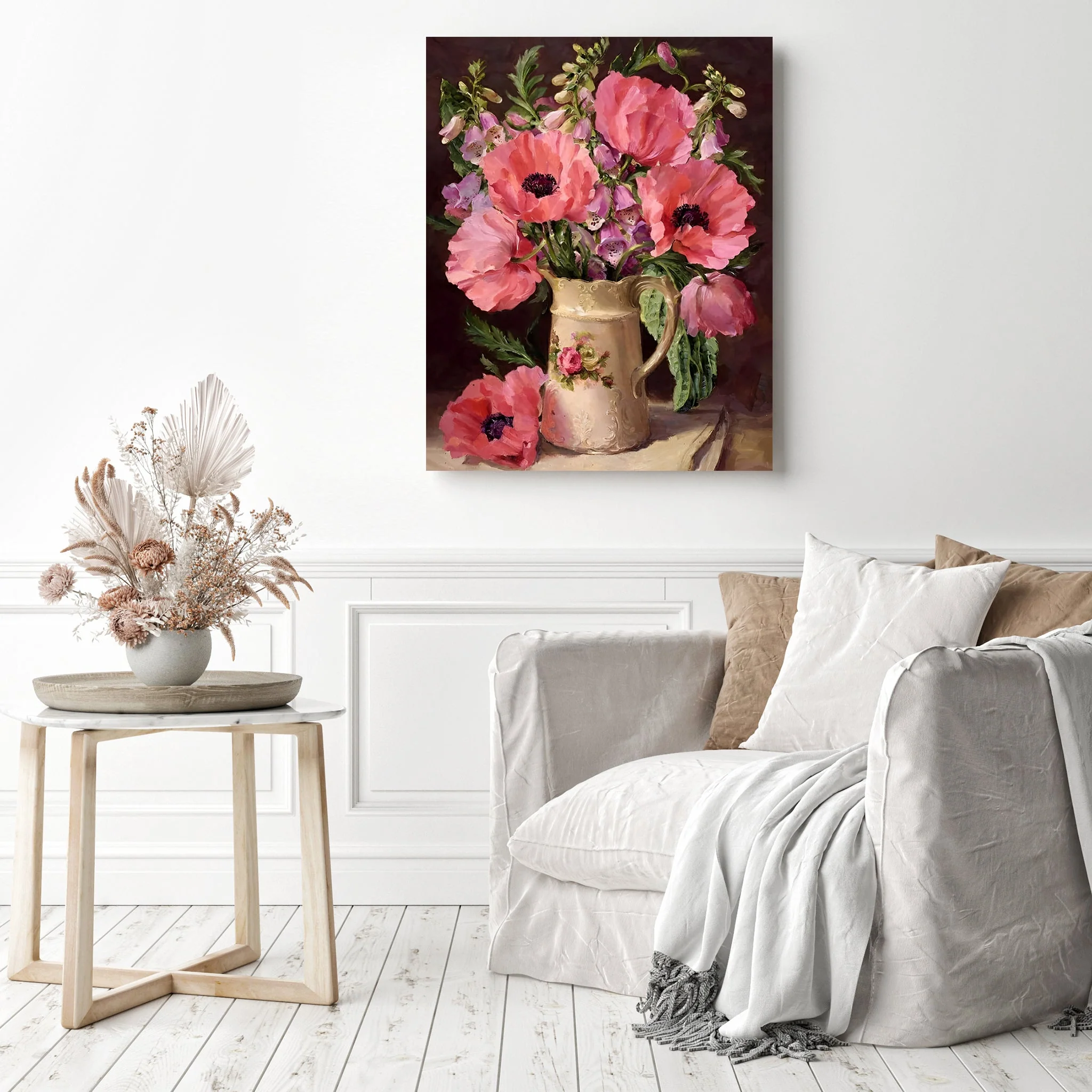 Watercolor Pink Flower | Diamond Painting - Image 3