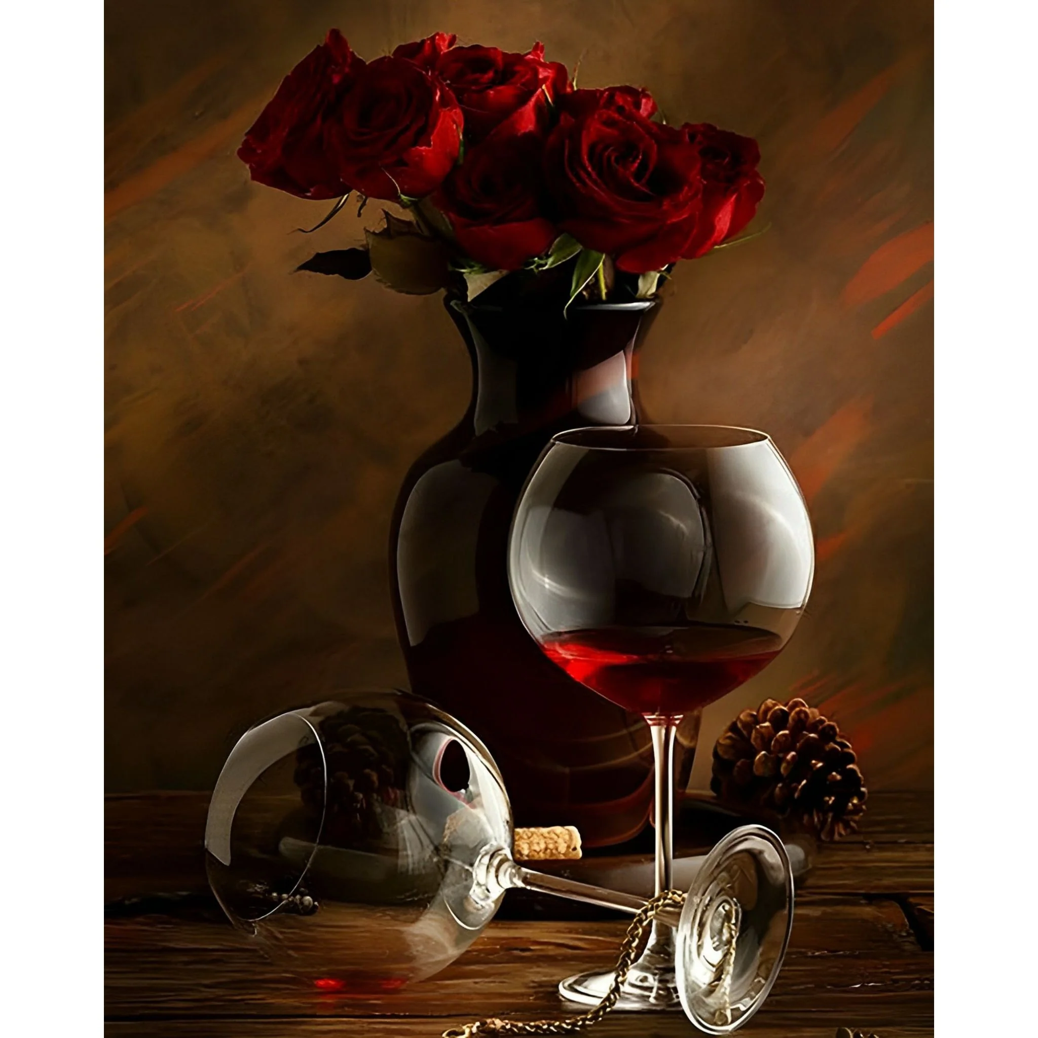 Rose Wine | Diamond Painting - Image 2