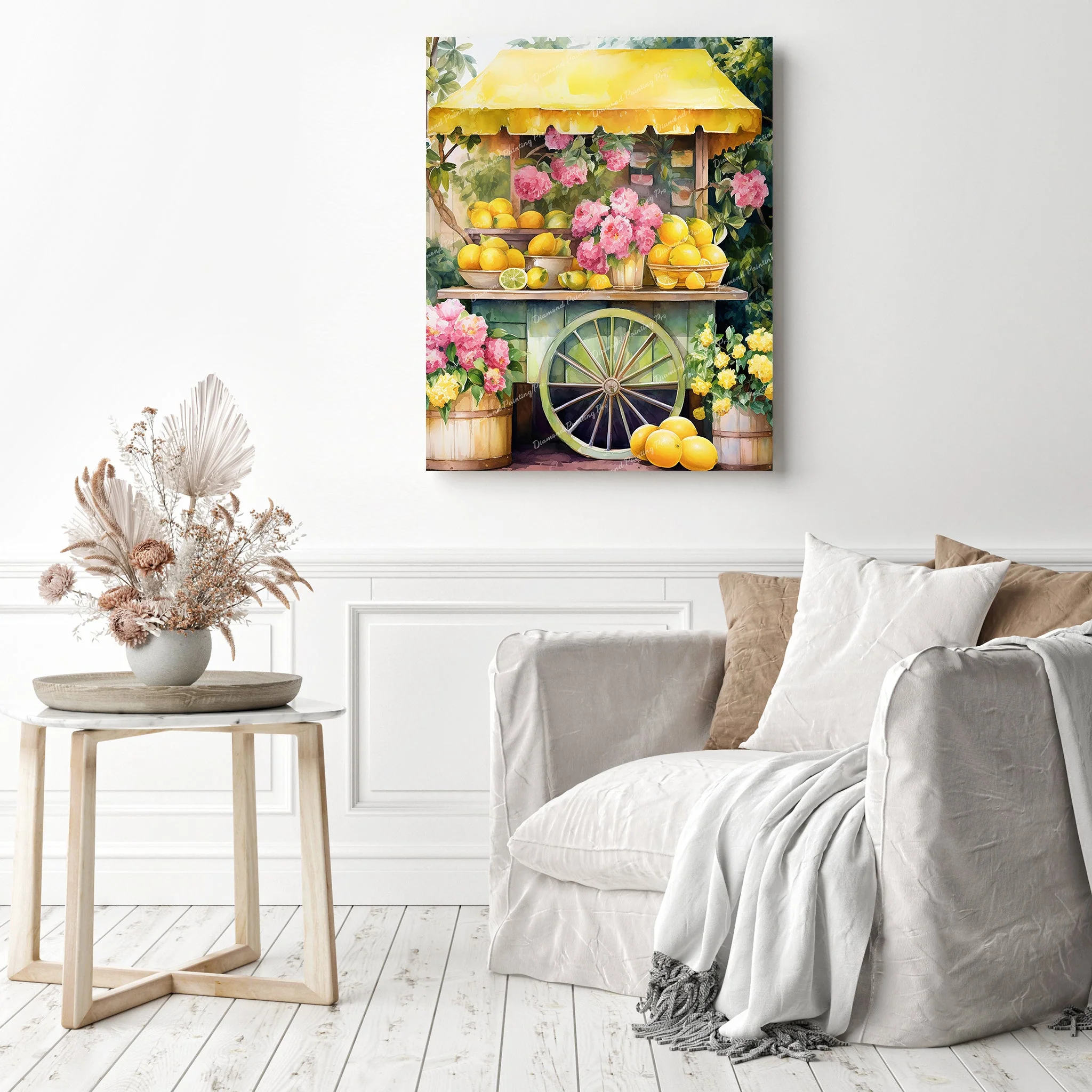 Sunny Lemonade Stand | Diamond Painting - Image 3