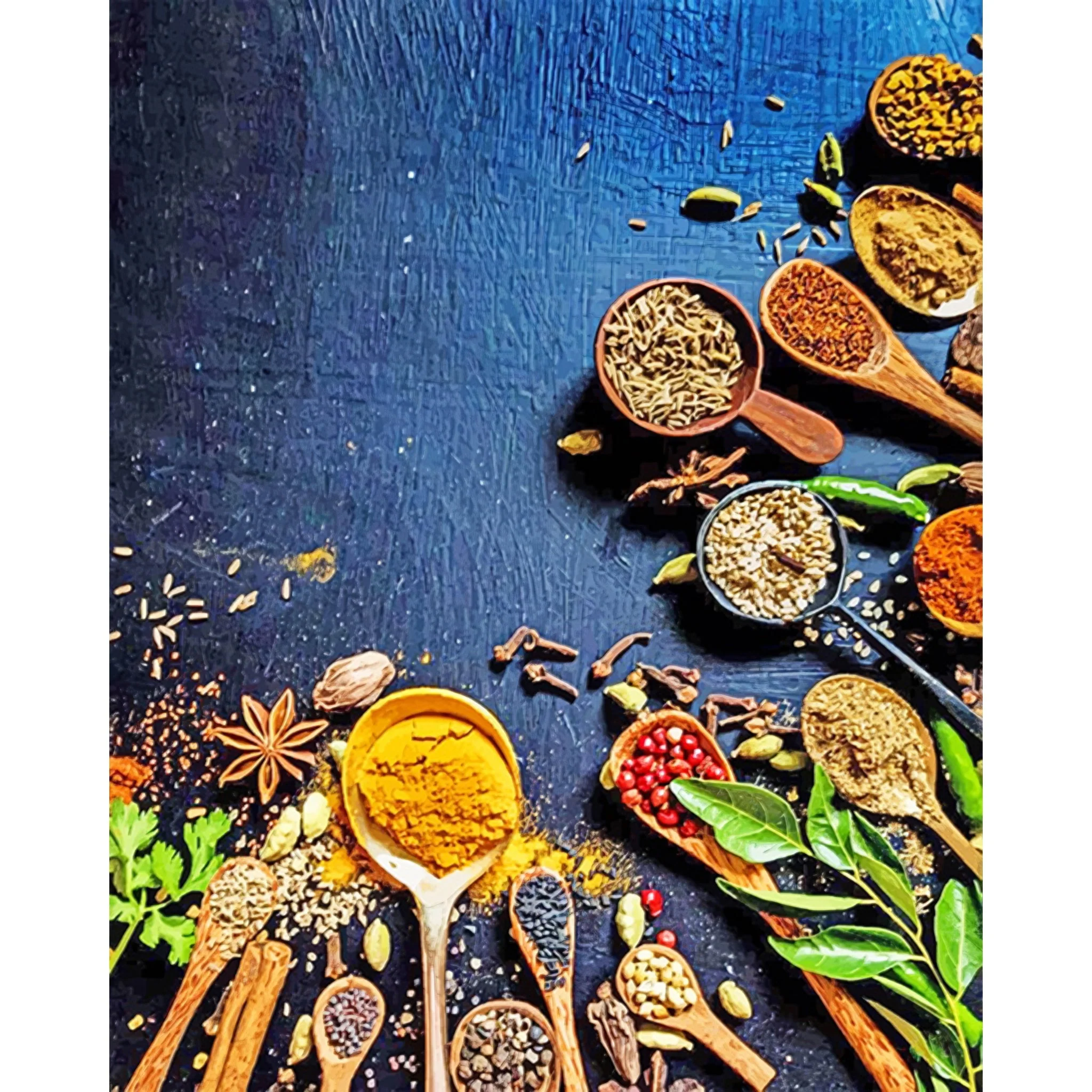 Spices Spoons | Diamond Painting - Image 2