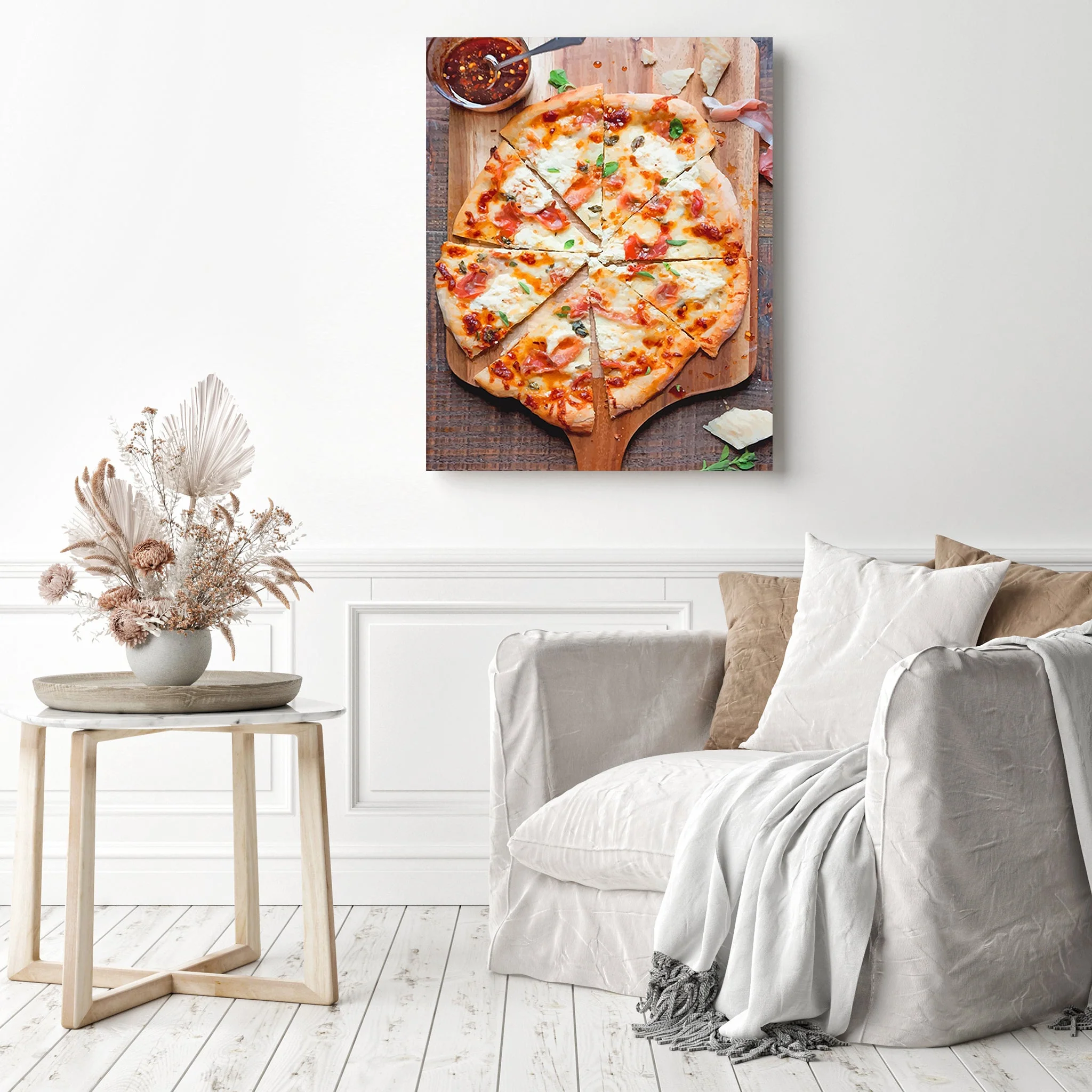 Pizza Lovers Fast Food | Diamond Painting - Image 3