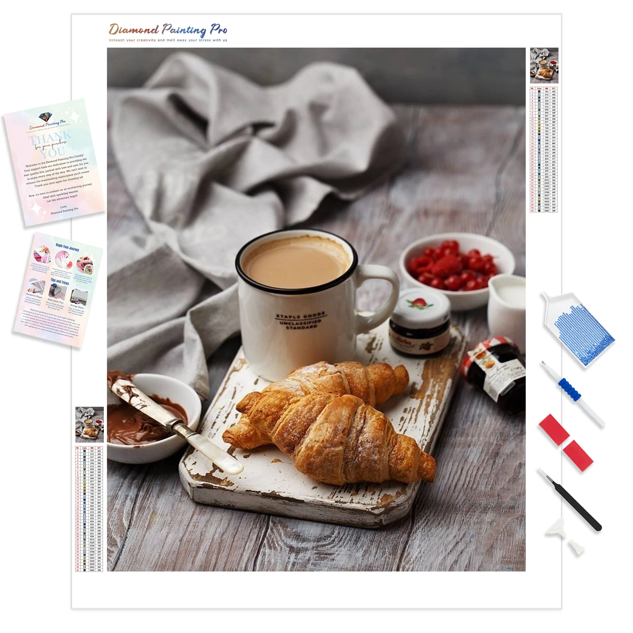 Morning Breakfast | Diamond Painting