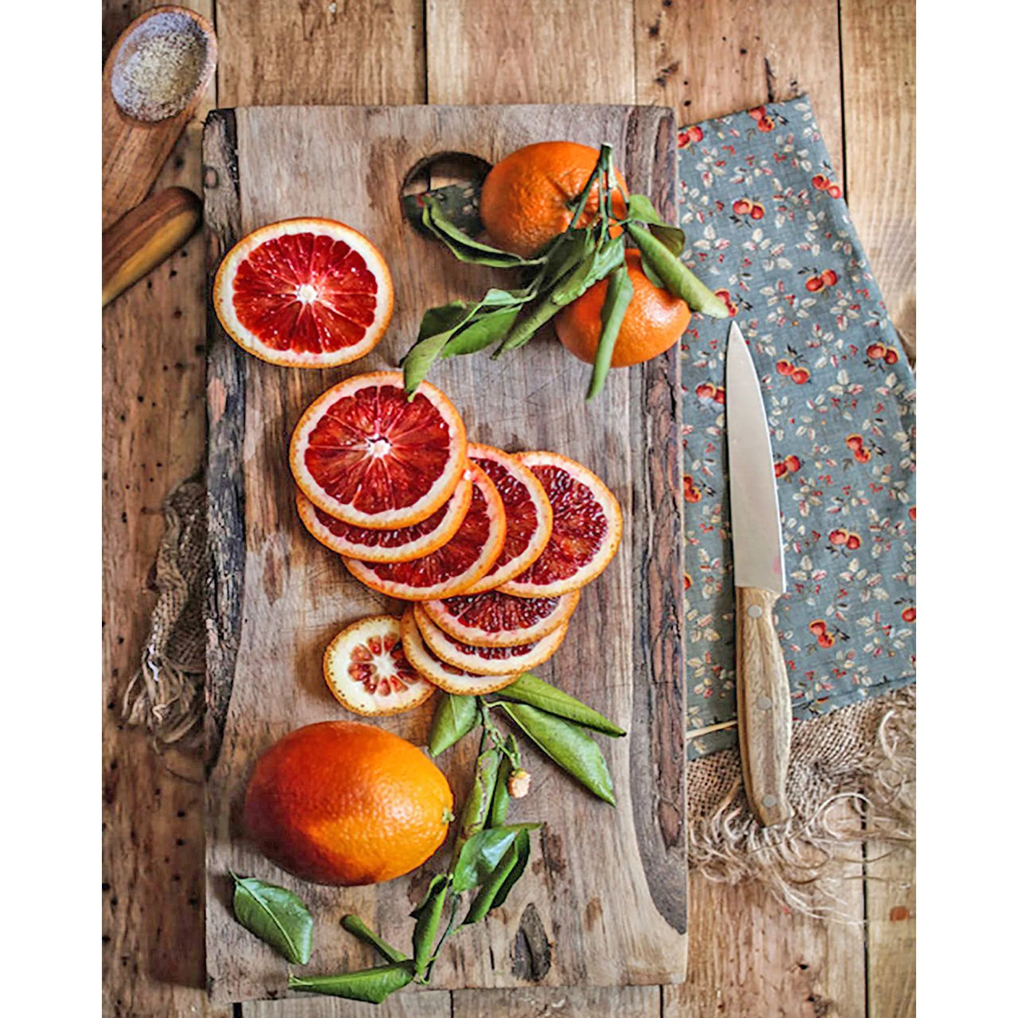 Orange Fruit Still Life | Diamond Painting - Image 2