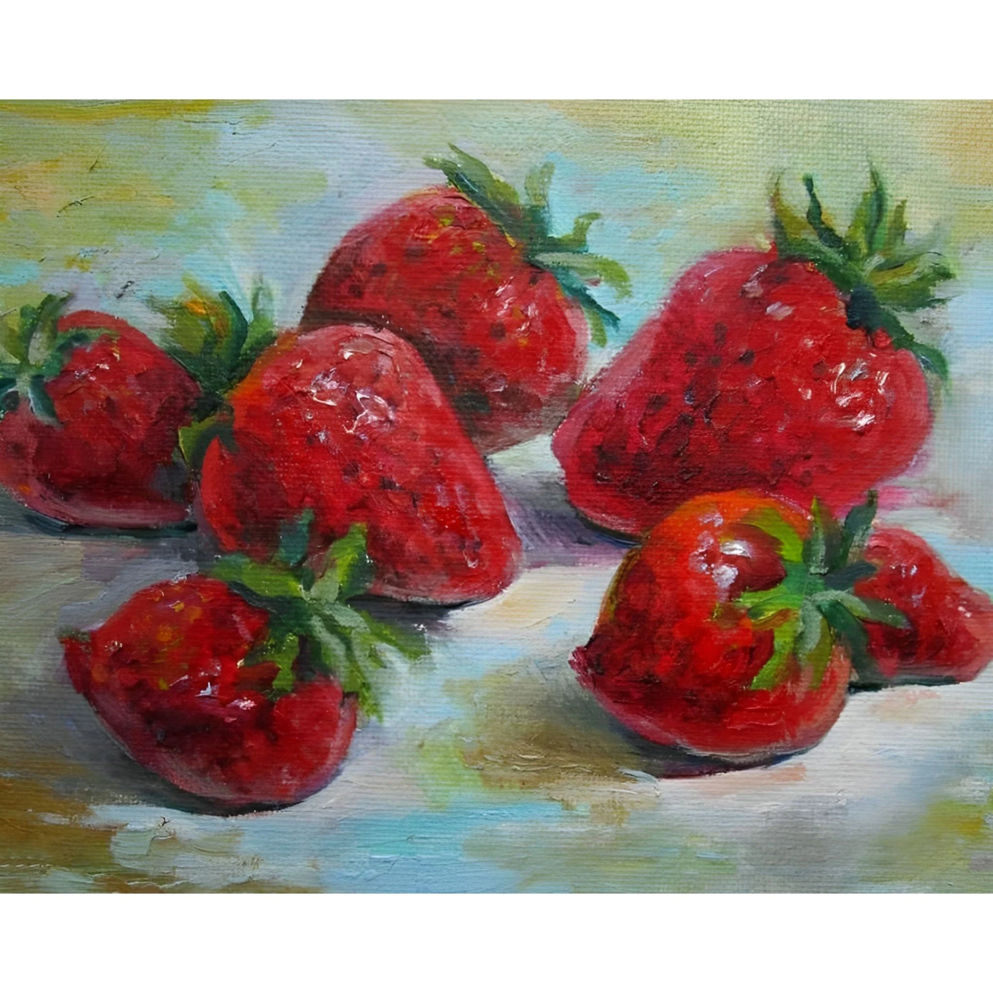 Strawberries | Diamond Painting - Image 2