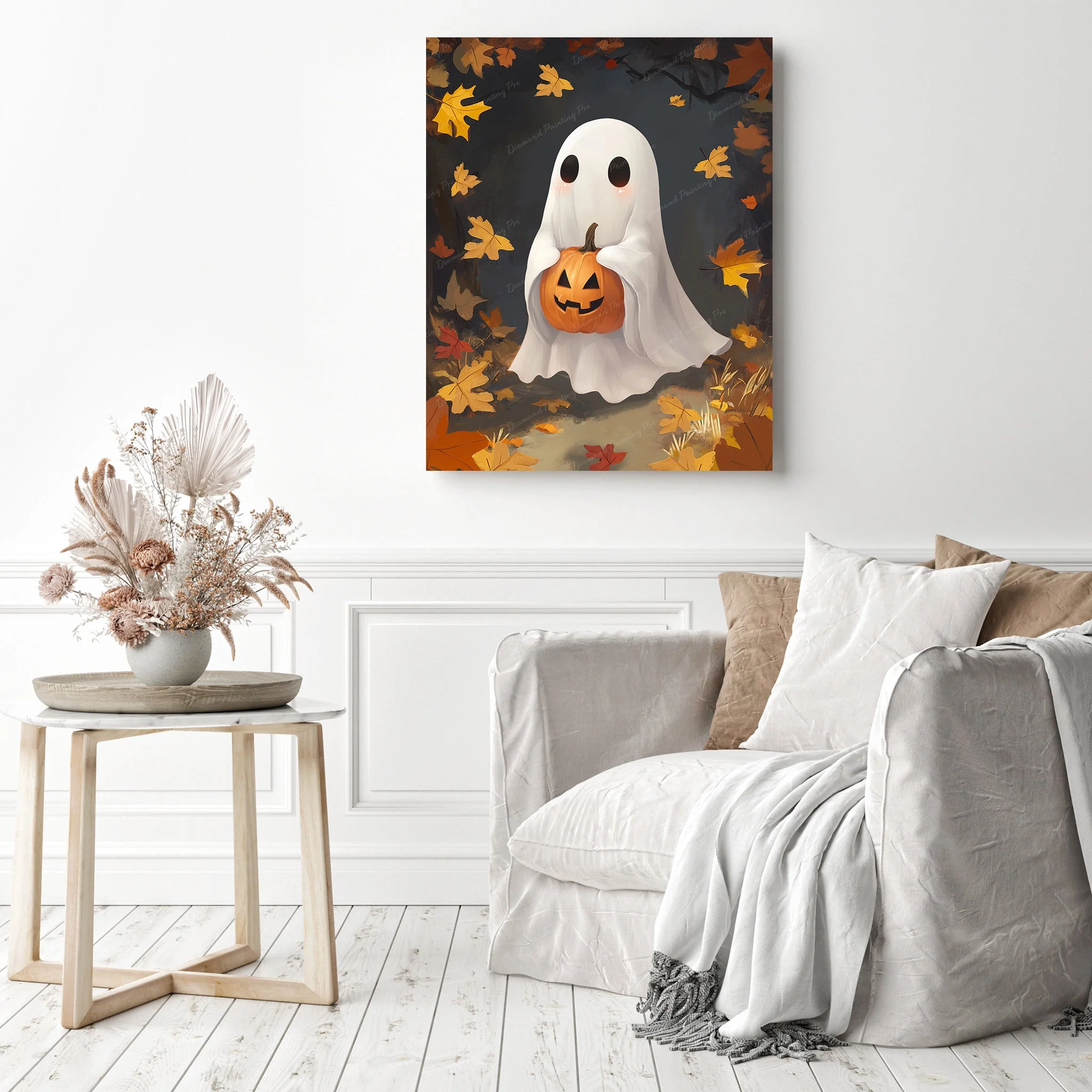 Friendly Ghost Lantern Hug | Diamond Painting - Image 3