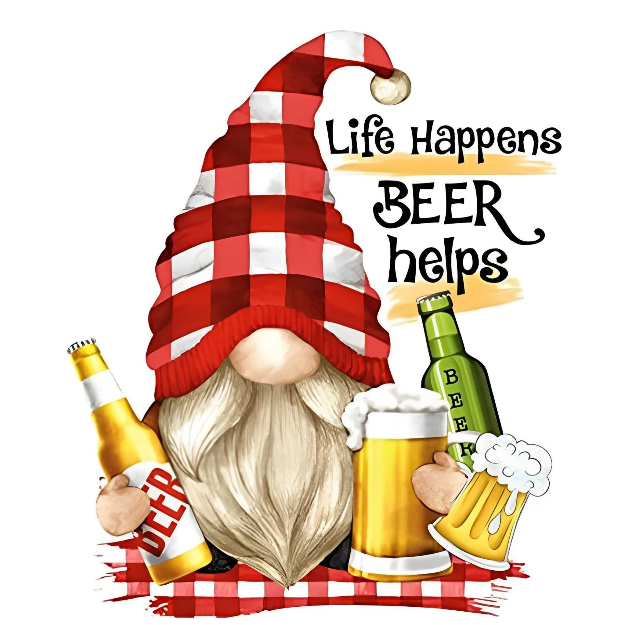 Gnome Beer | Diamond Painting - Image 2