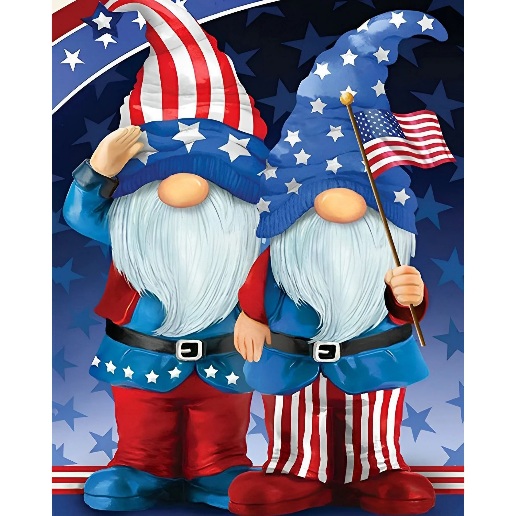 Gnome Flag Pride | Diamond Painting - Image 2