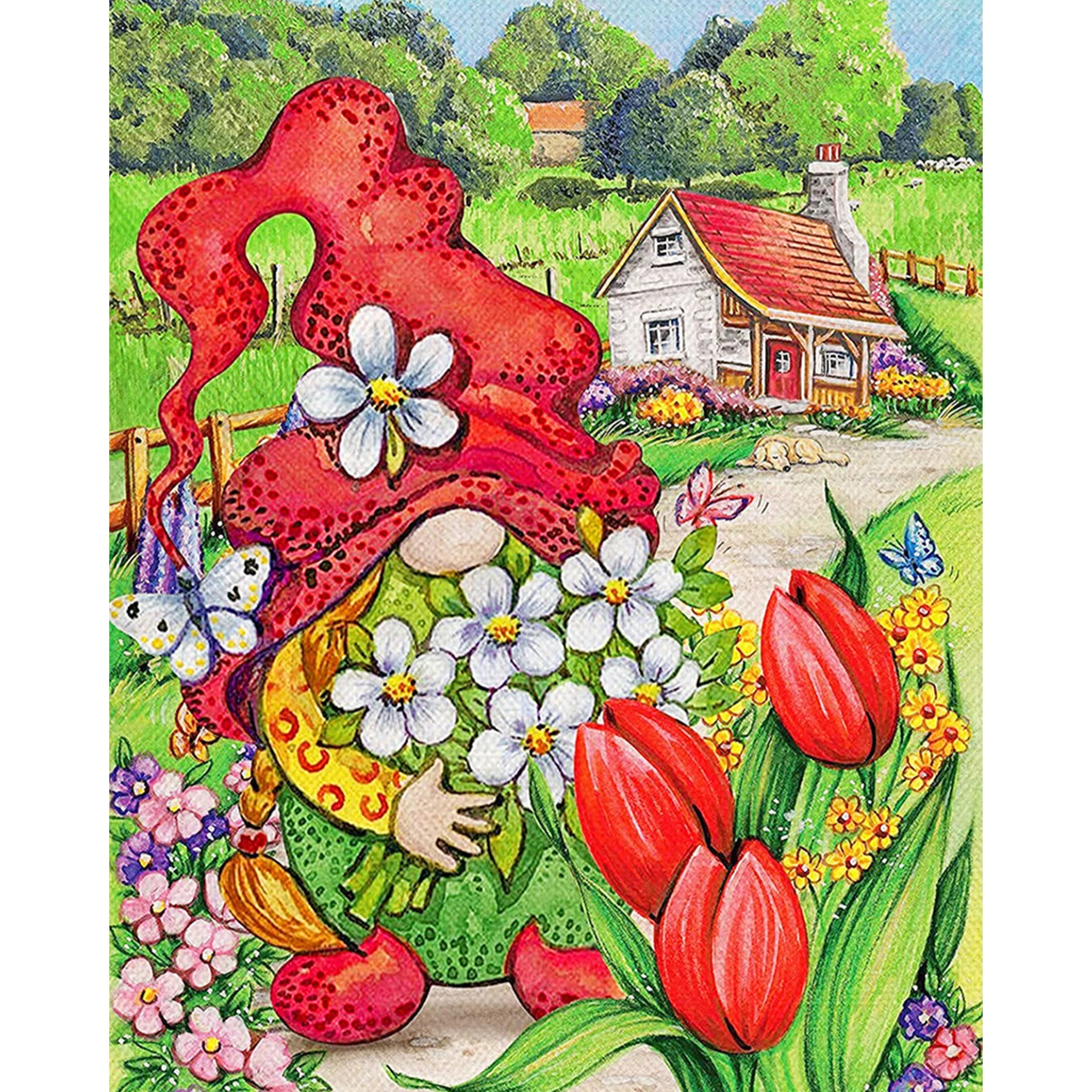 Gnome Garden | Diamond Painting - Image 2