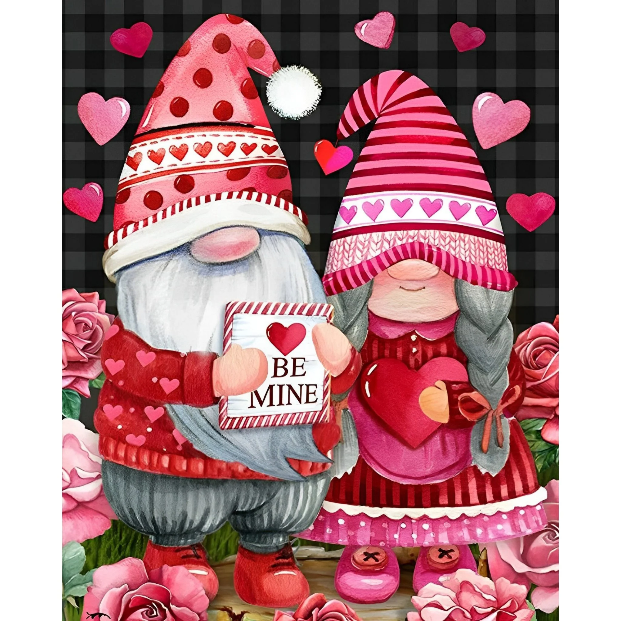 Gnome Valentine's Day | Diamond Painting - Image 2